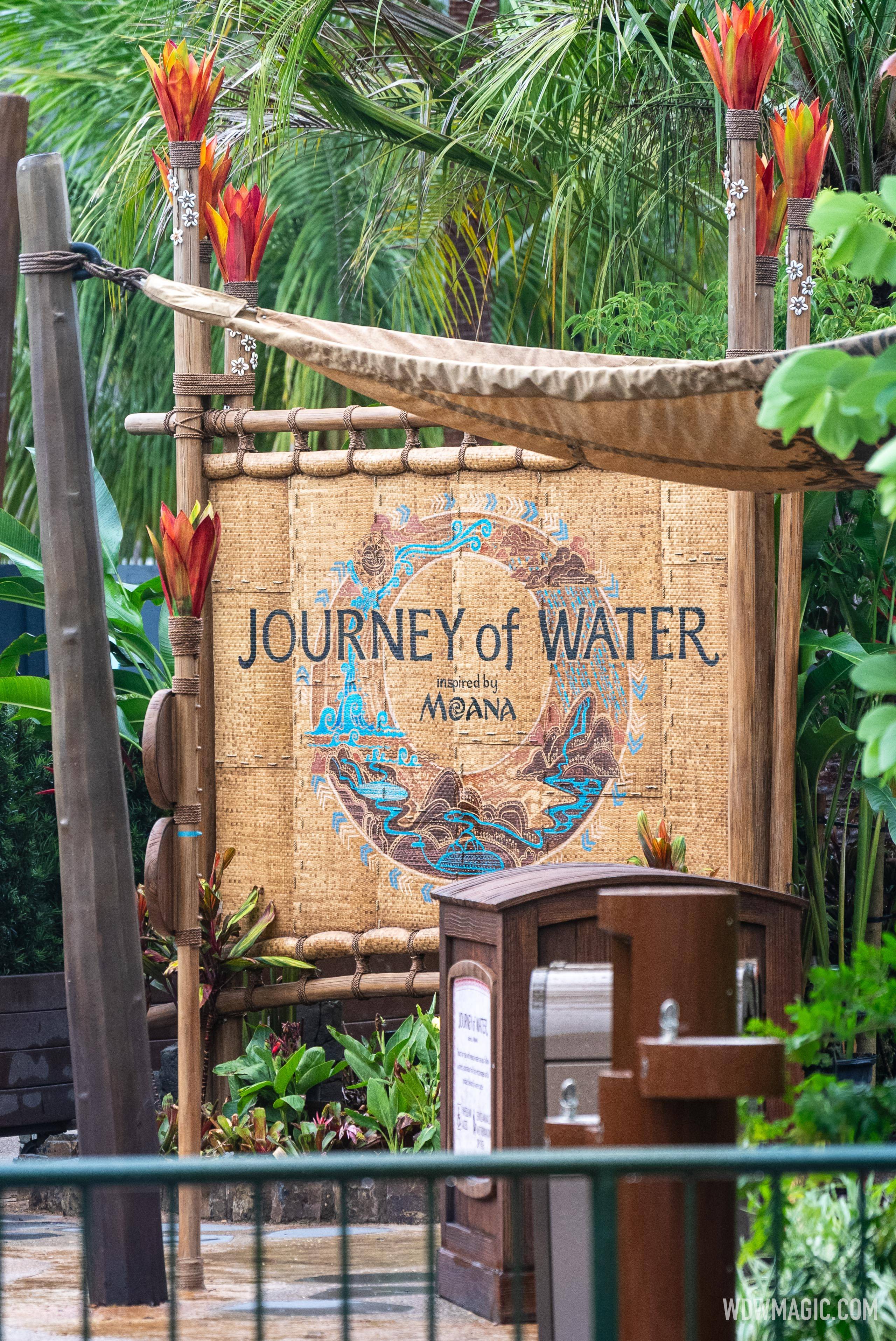 Journey of Water Inspired by Moana marquee reveal
