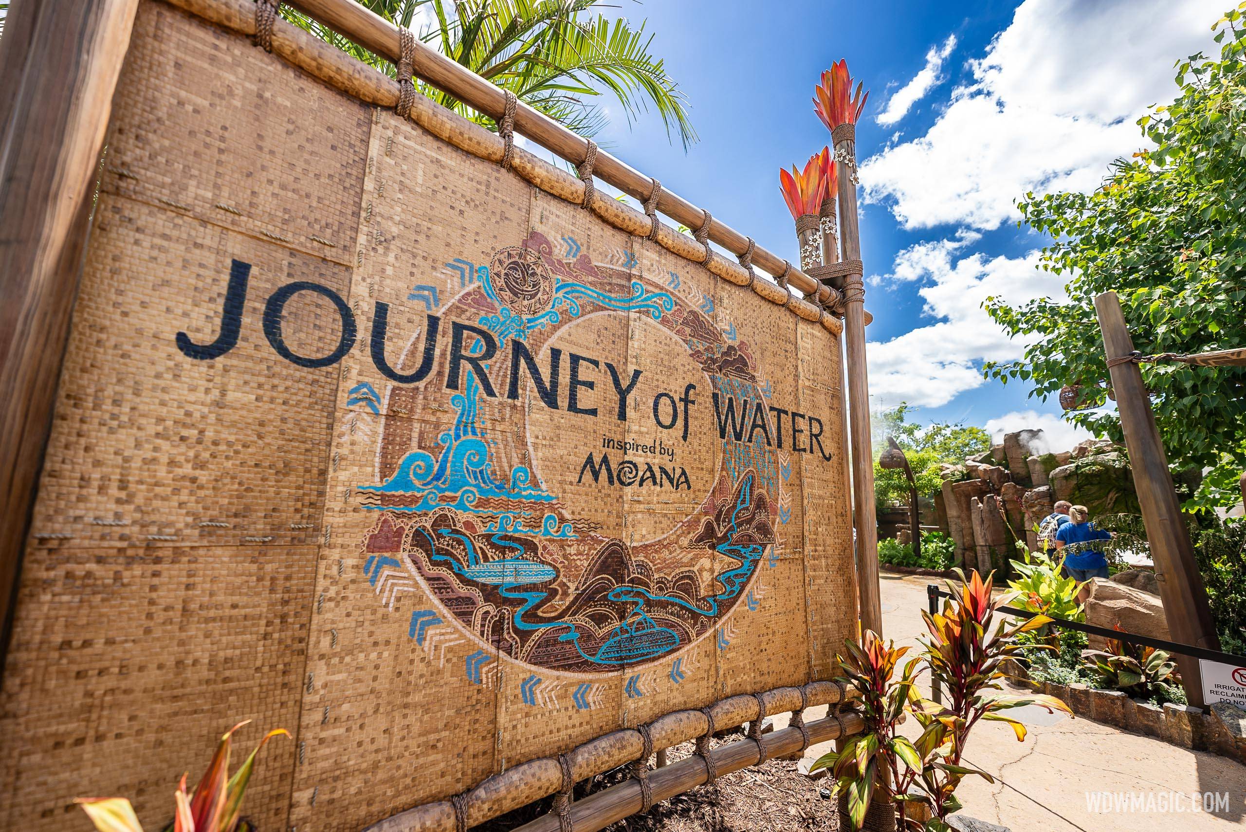 Journey of Water Inspired by Moana Virtual Queue reaches capacity on opening day