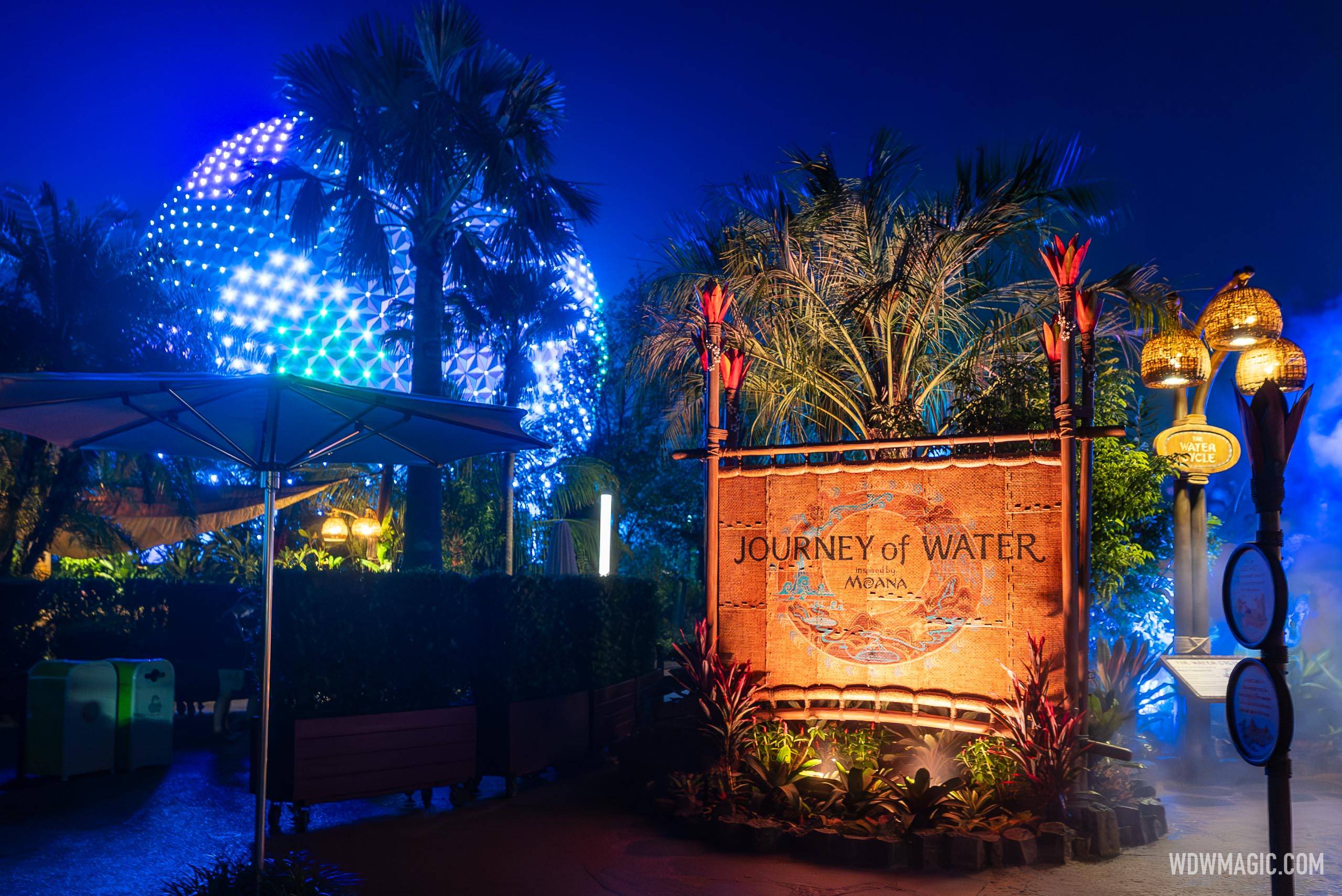 Nighttime tour of Journey of Water Inspired by Moana