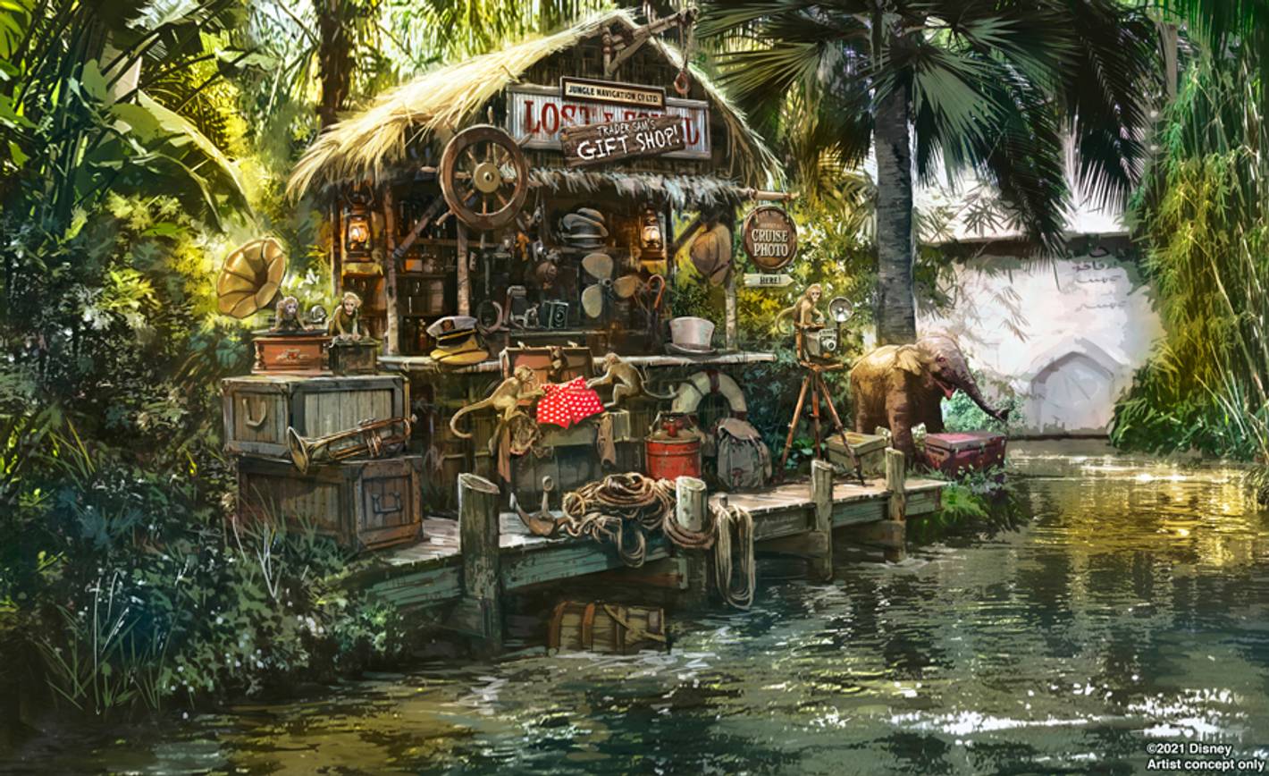 Jungle Cruise concept art