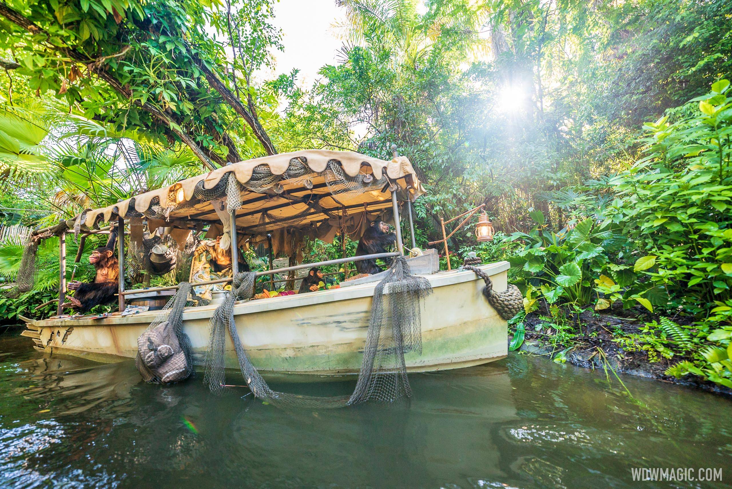 Jungle Cruise is leading the way with wait times at Magic Kingdom