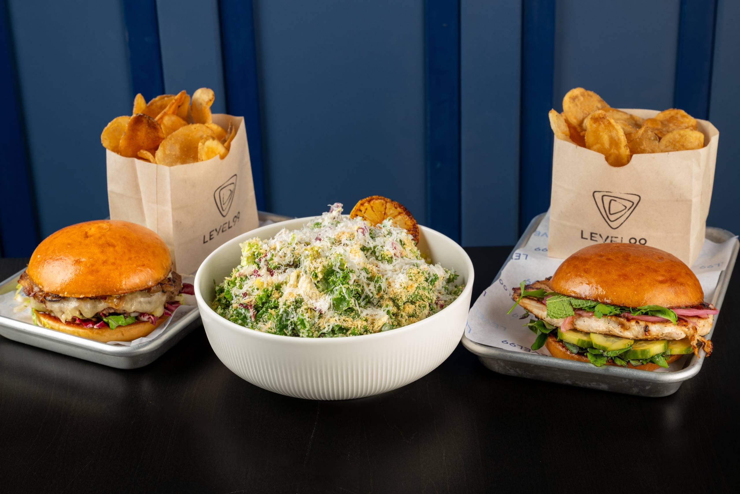 Burger Salad Sandwich