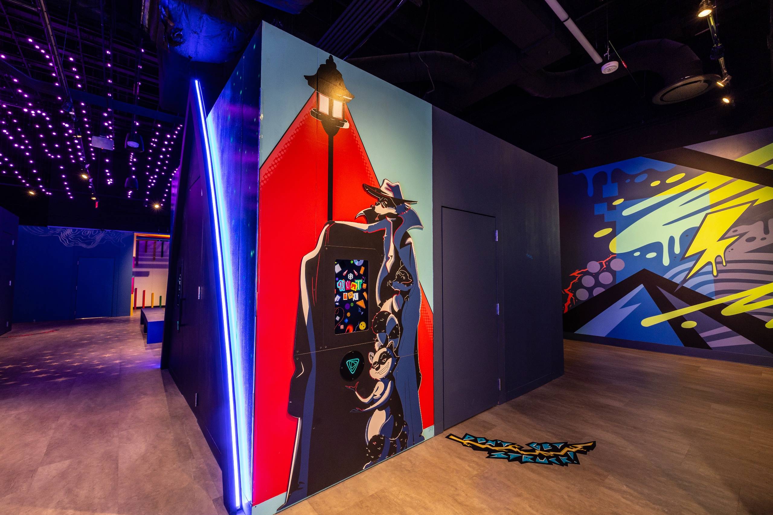 Inside Level99 at Disney Springs — The Art
