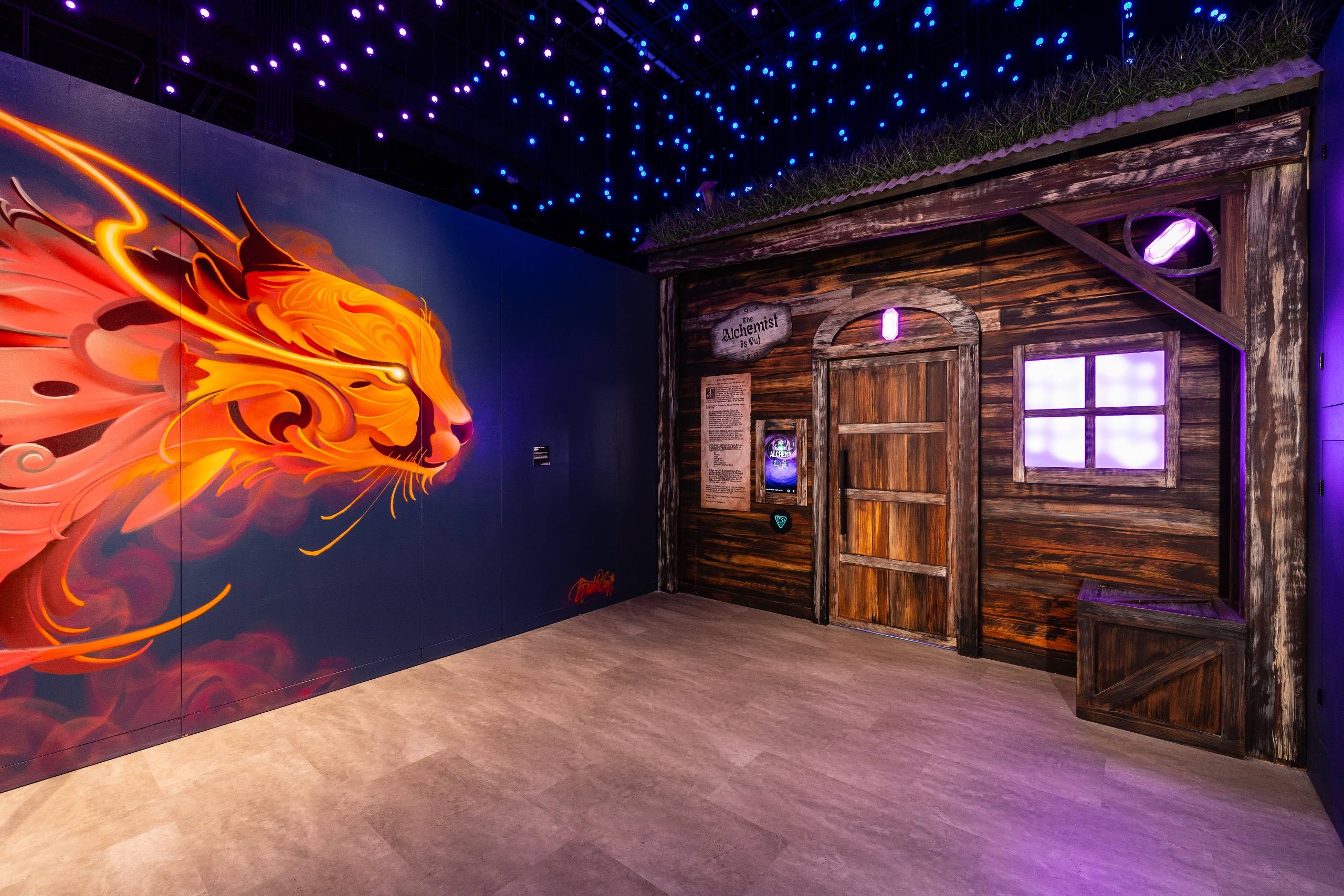 Inside Level99 at Disney Springs — The Art