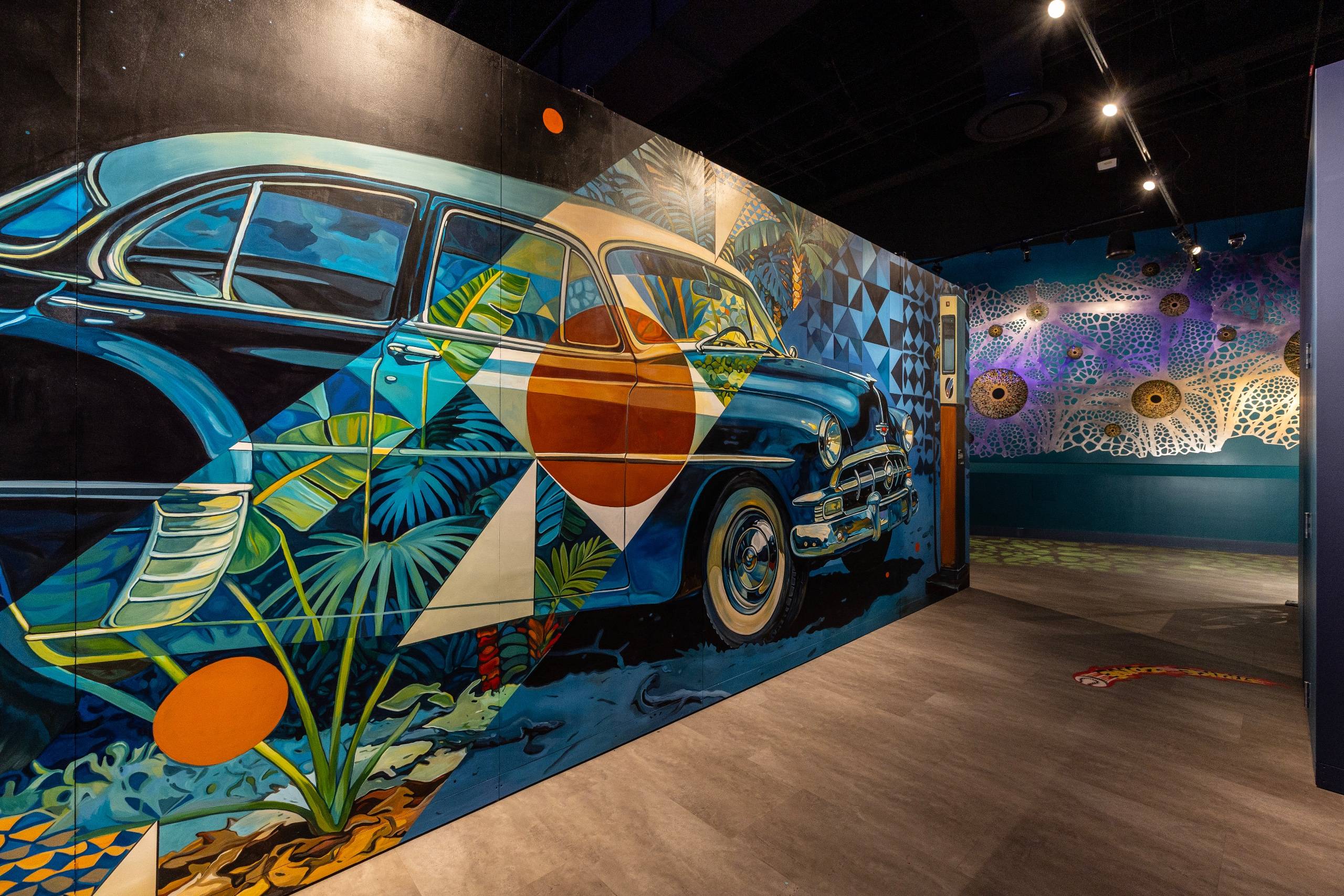 Inside Level99 at Disney Springs — The Art