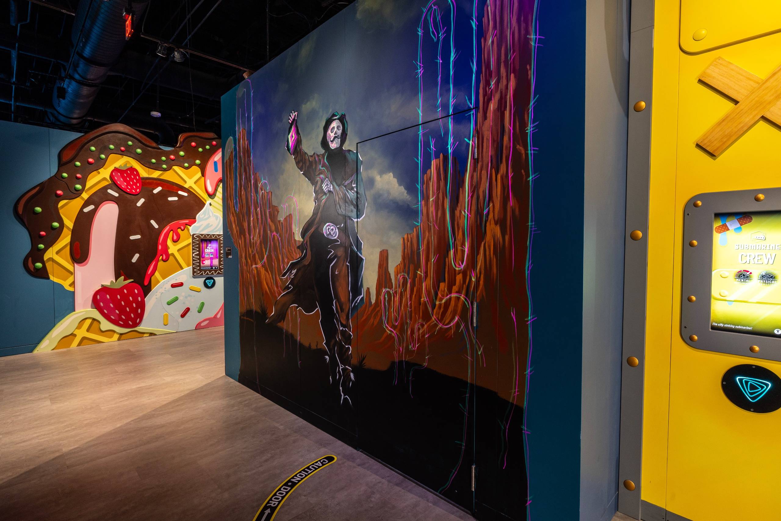 Inside Level99 at Disney Springs — The Art