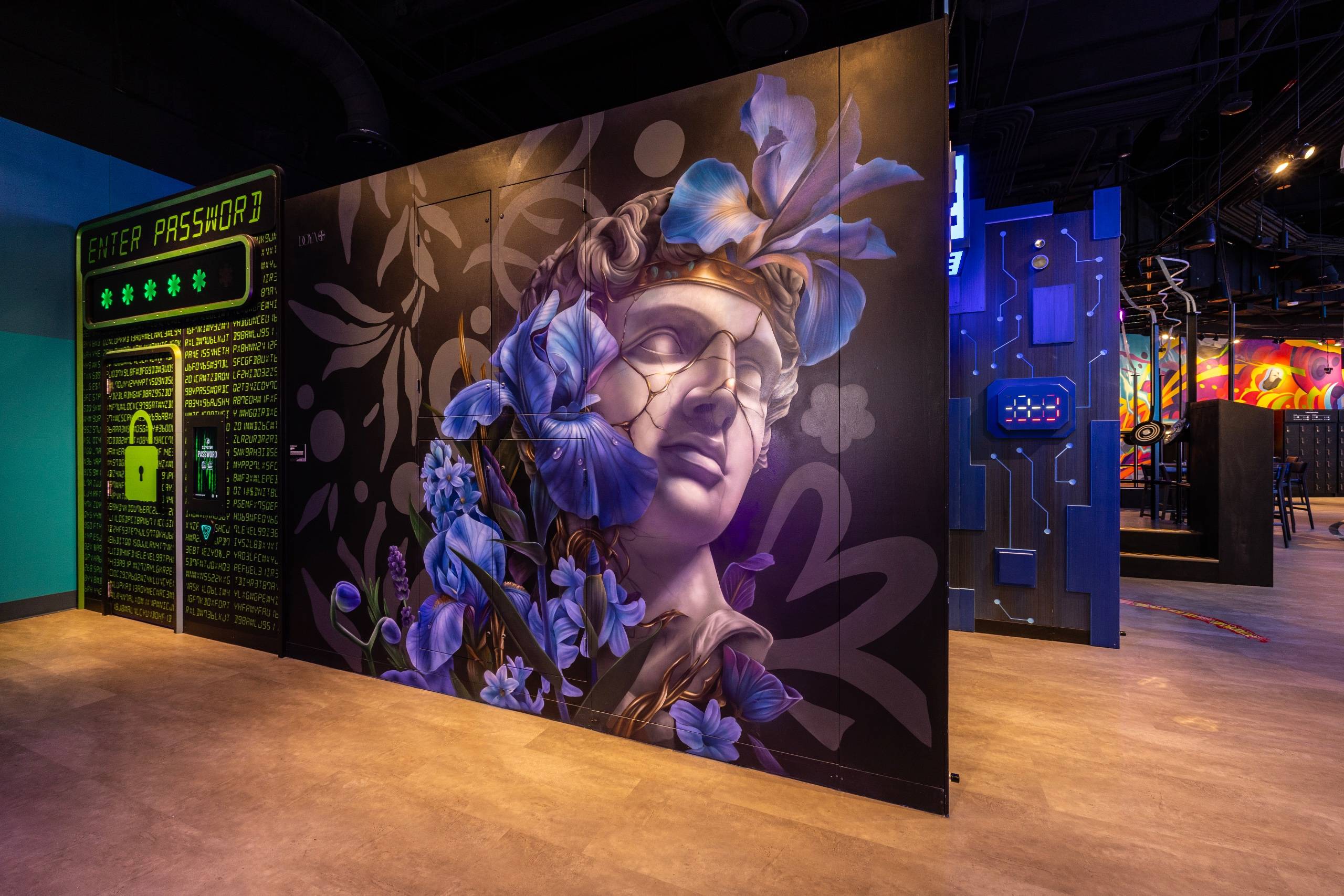 Inside Level99 at Disney Springs — The Art