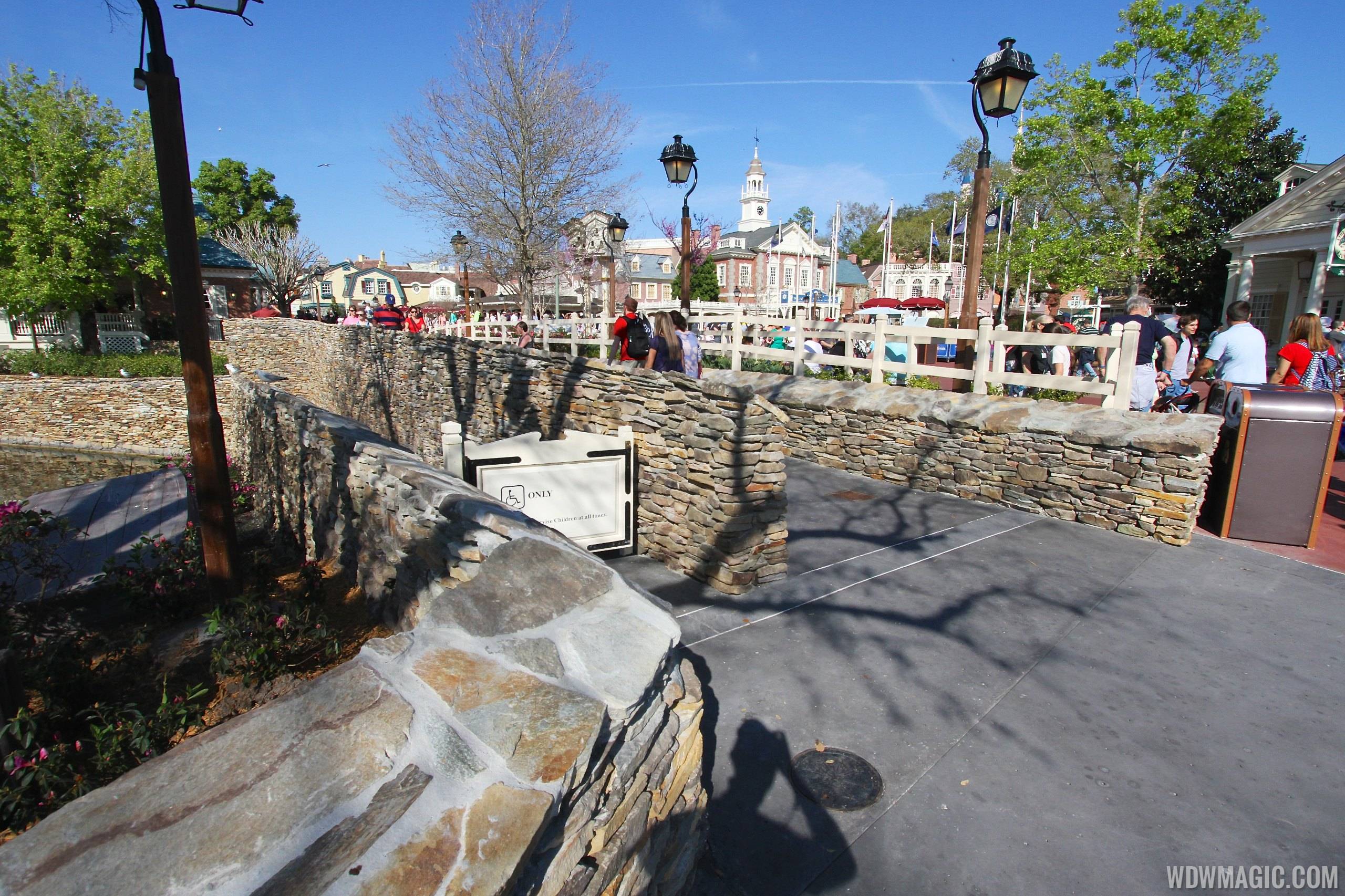 Liberty Square walkway expansion open