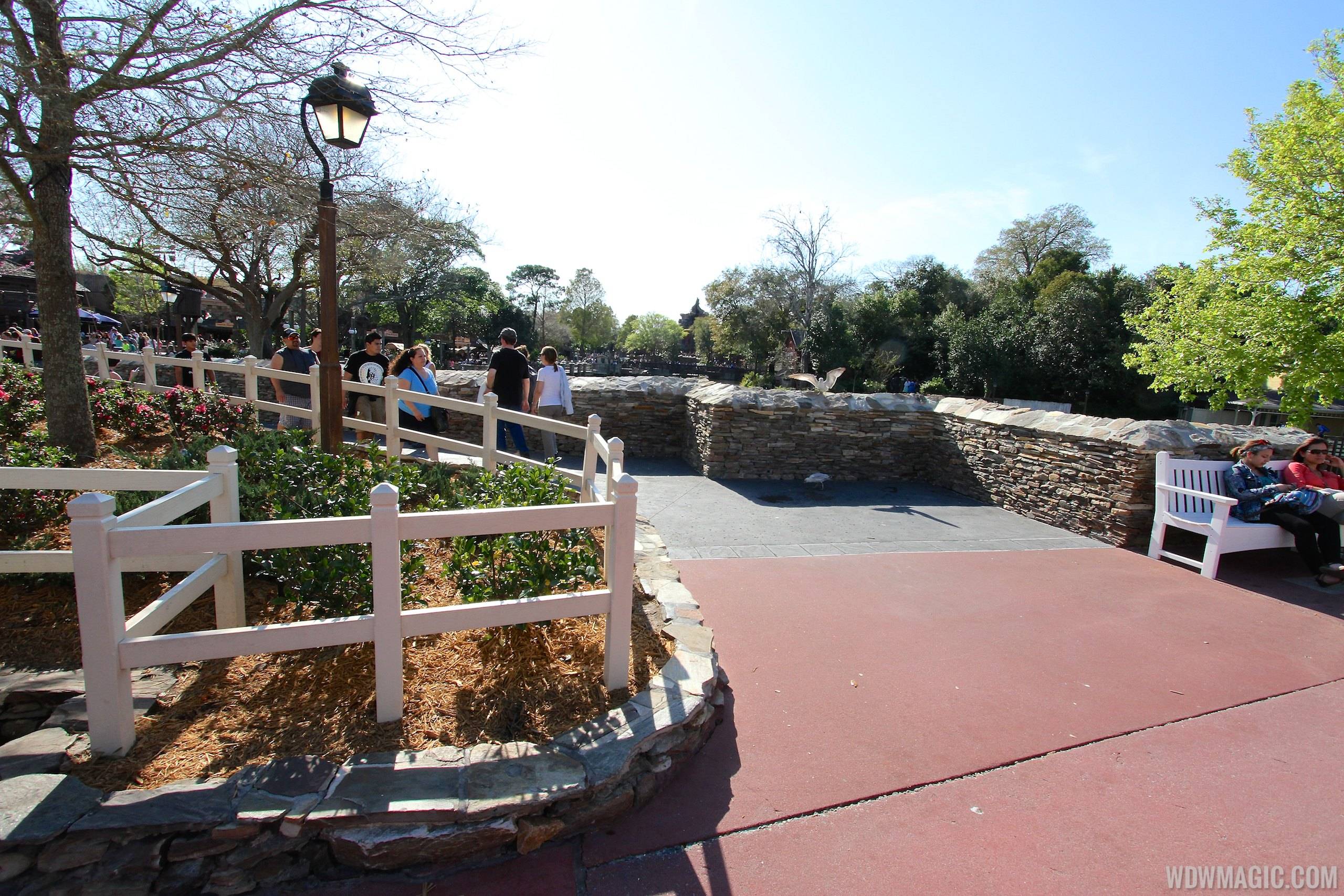 PHOTOS - New expanded Liberty Square walkway now open at the Magic Kingdom