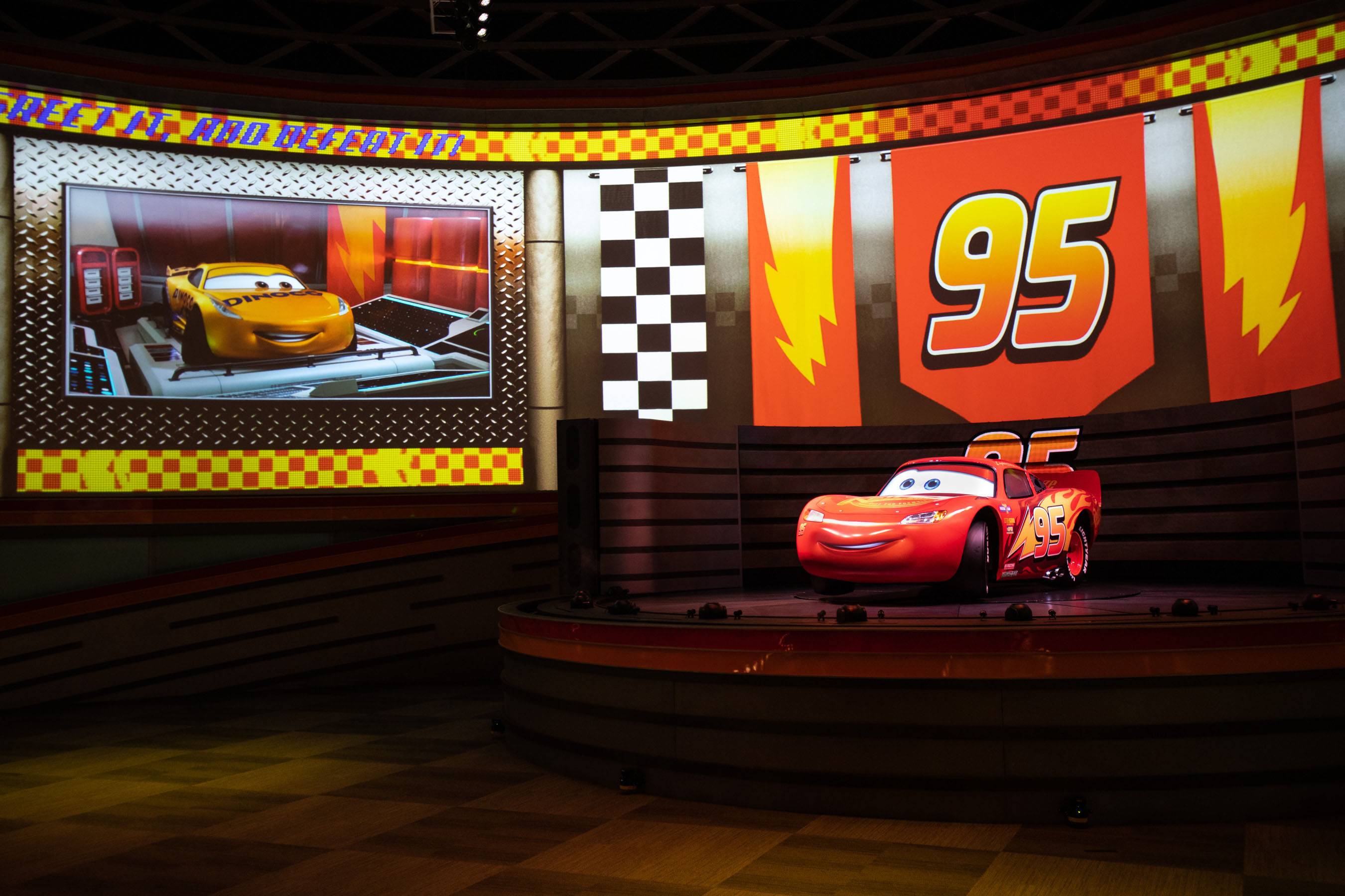 Lightning McQueen's Racing Academy Photos & Review - Disney Tourist Blog