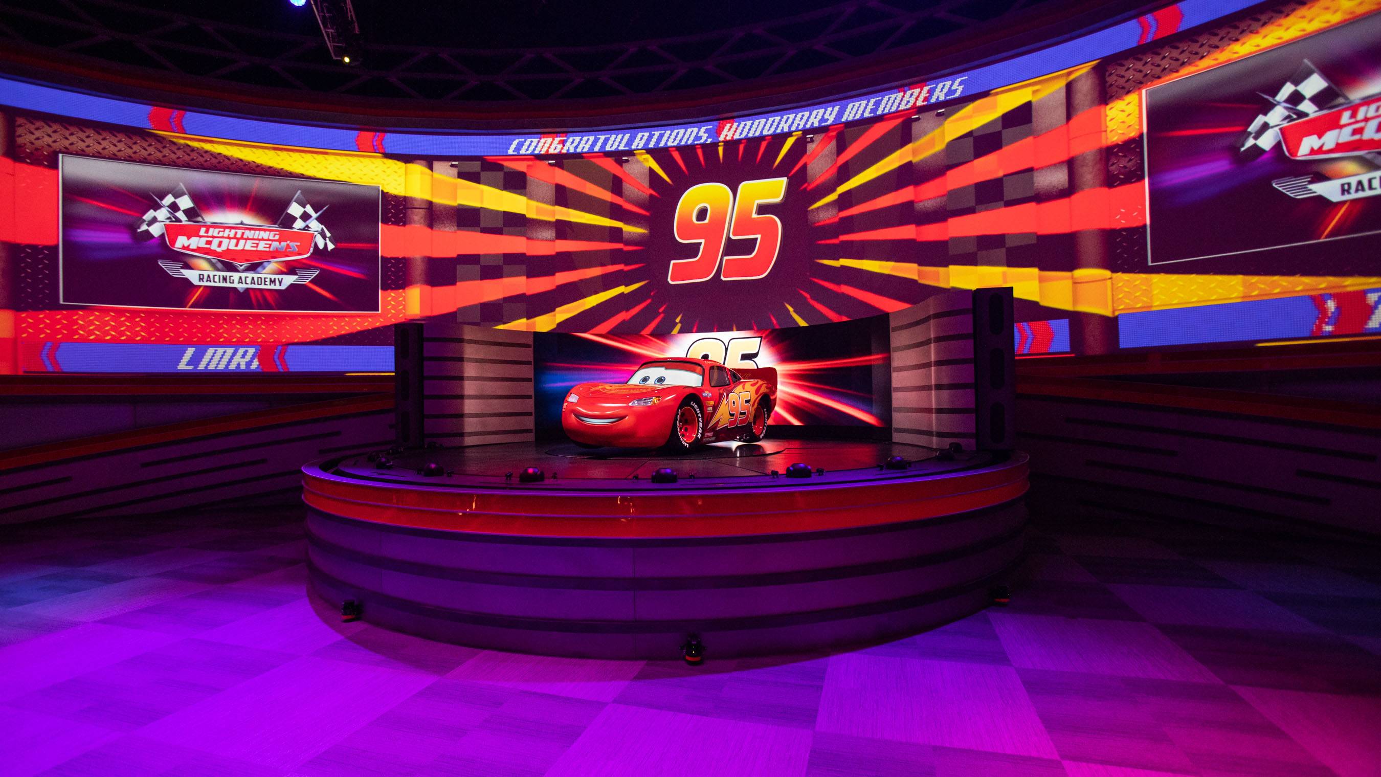 Lightning McQueen Racing Academy at Disney's Hollywood Studios #cars , mcqueen
