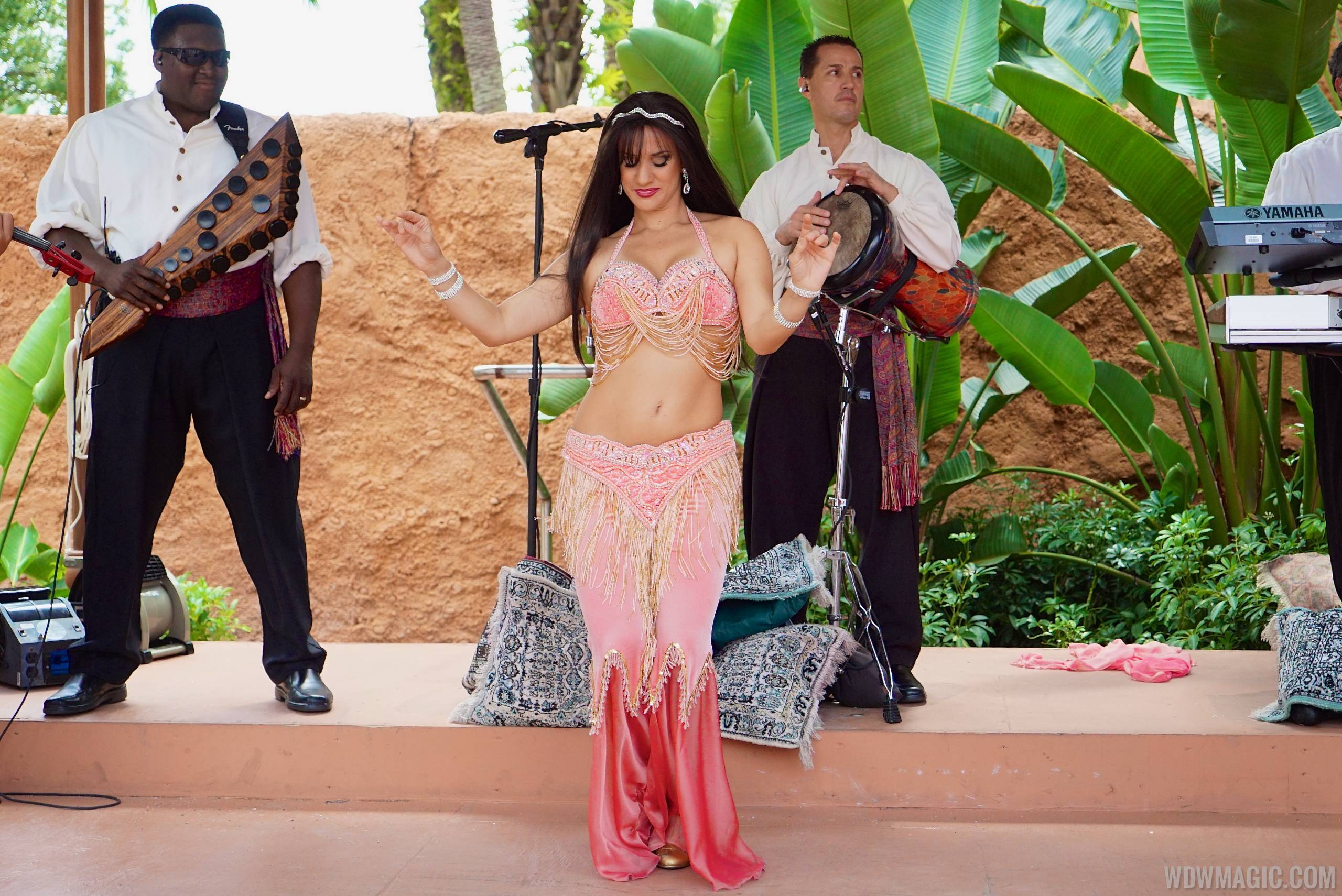 Great music and belly dancer