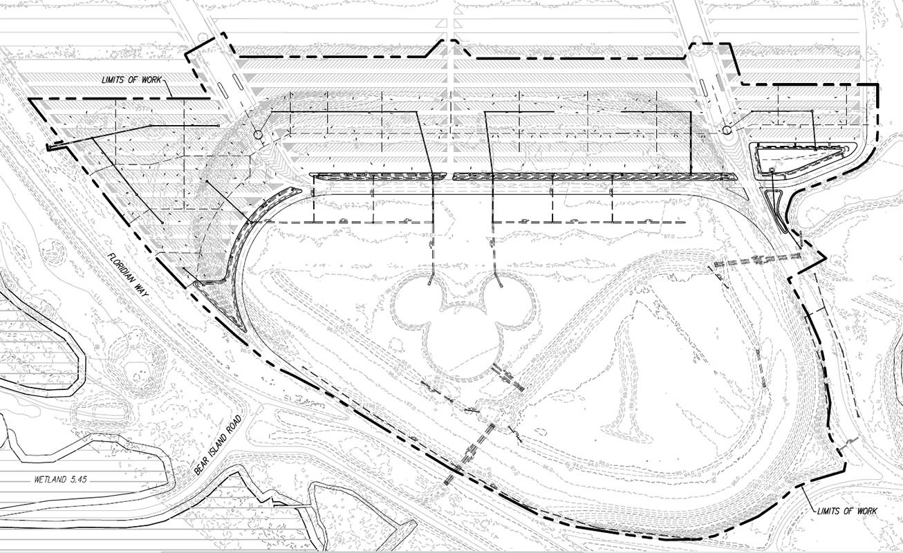 Magic Kingdom TTC parking lot expansion plans