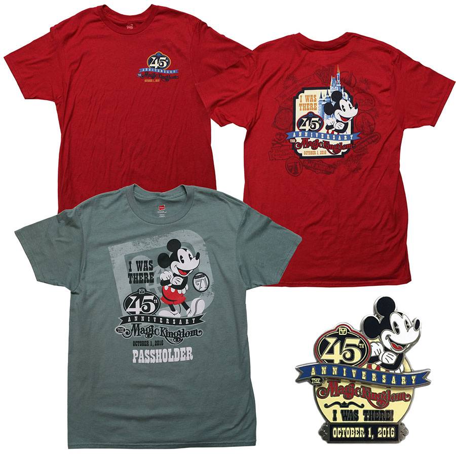 Magic Kingdom marks 45th anniversary with castle presentation and merchandise