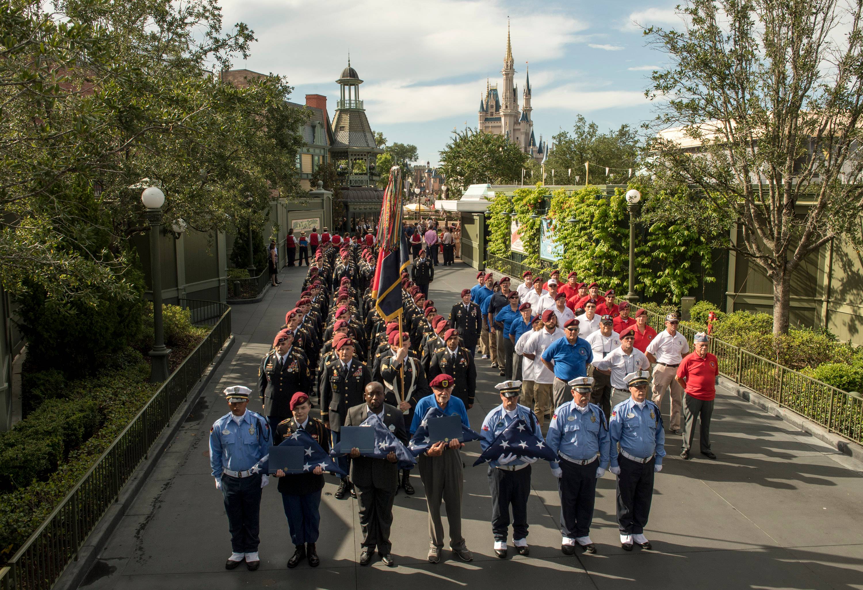 Walt Disney World Resort honors the Centennial of the United States Army 82nd Airborne Division 