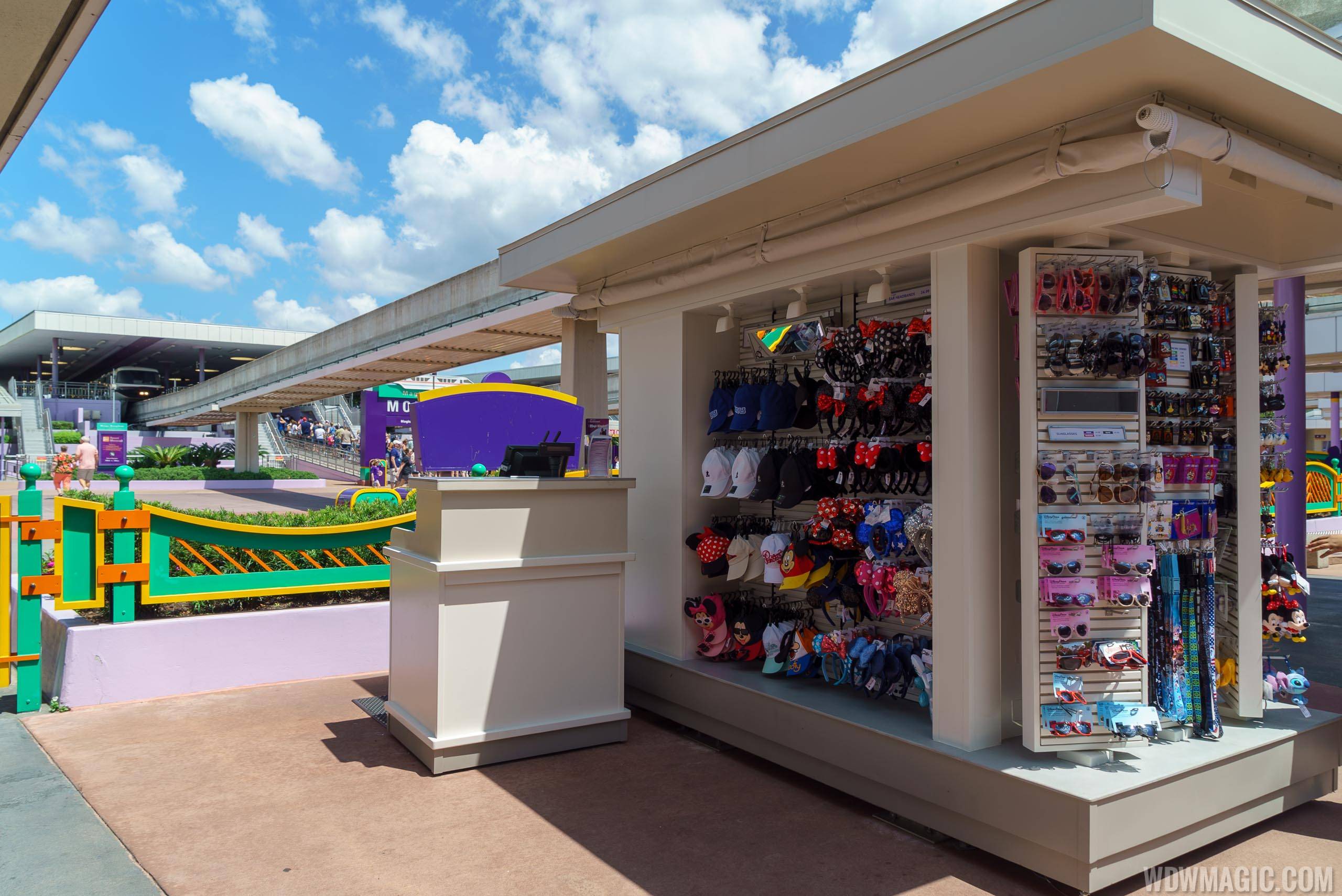 PHOTOS - New merchandise location at the Transportation and Ticket Center