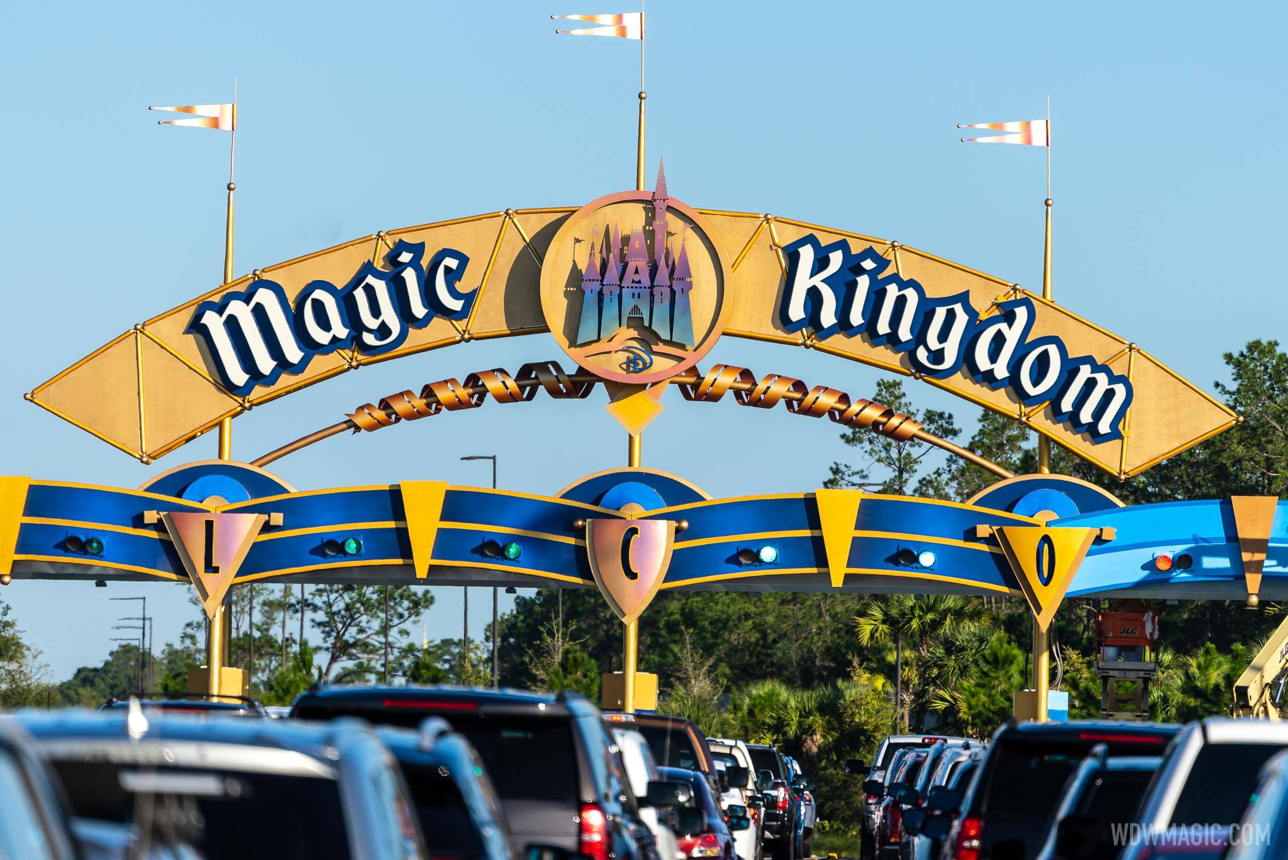 Magic Kingdom auto-plaza refurbishment - November 2 2020