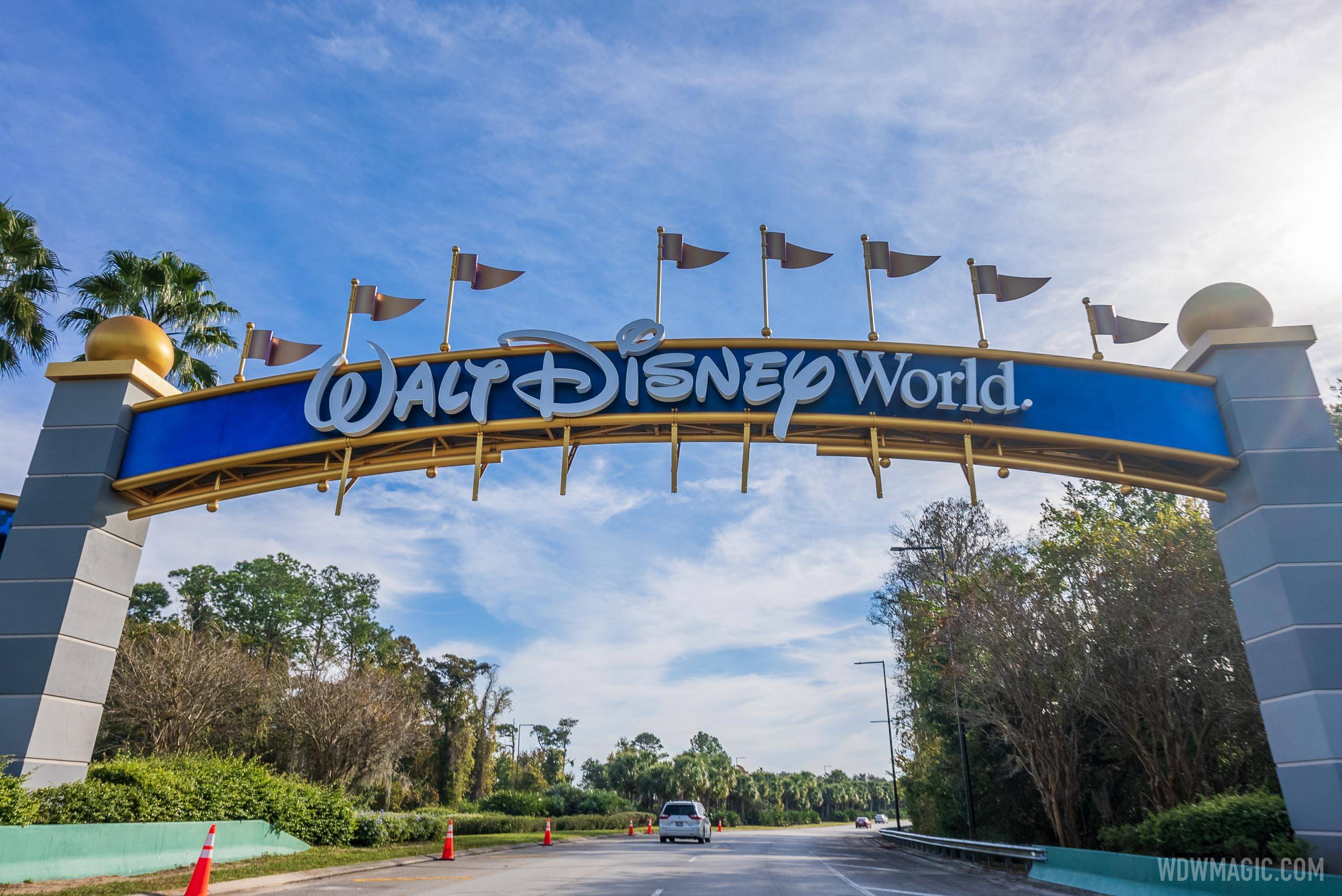 The updated Walt Disney World gateway design