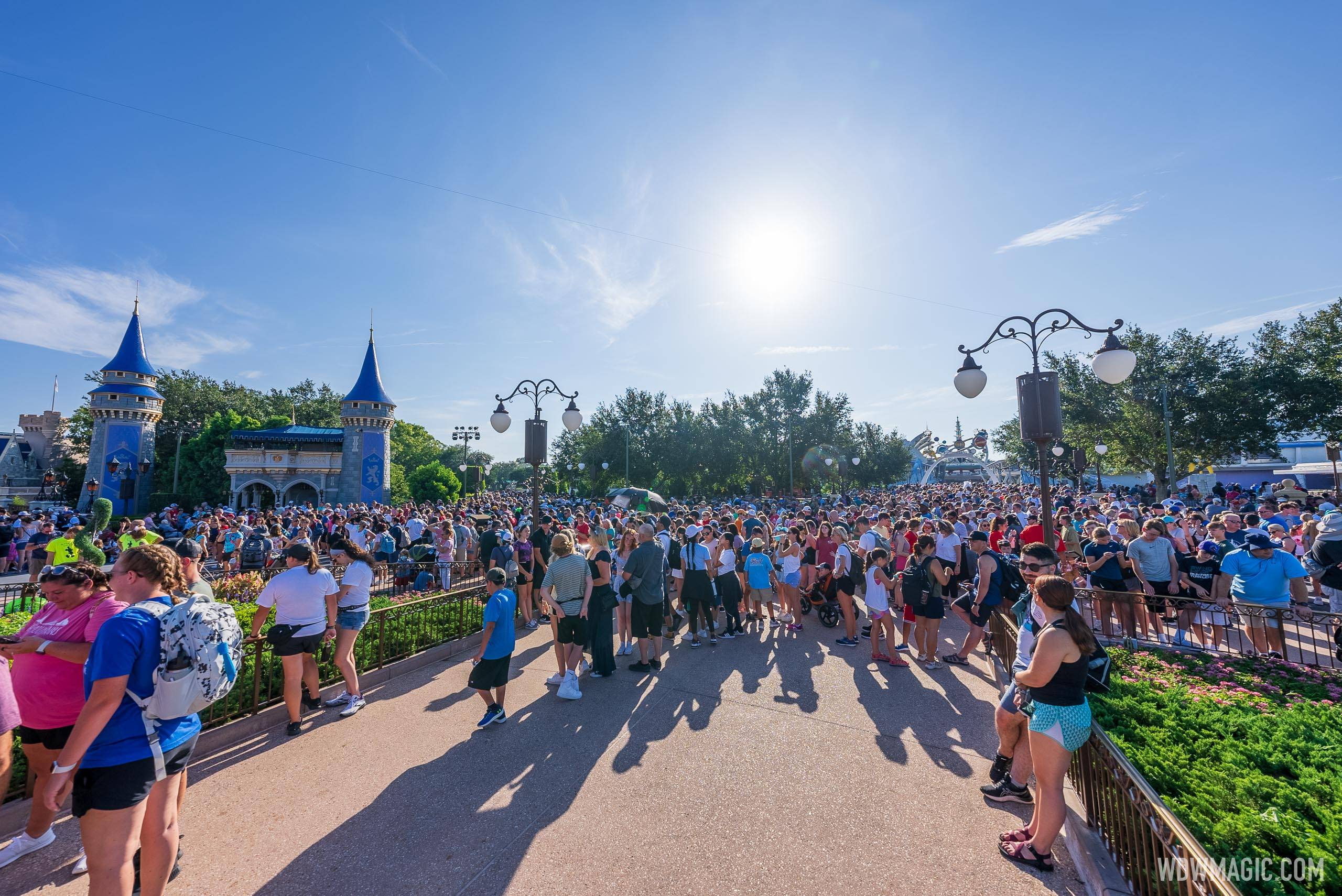 Guests continue to visit the Walt Disney World theme parks despite rising numbers in Florida