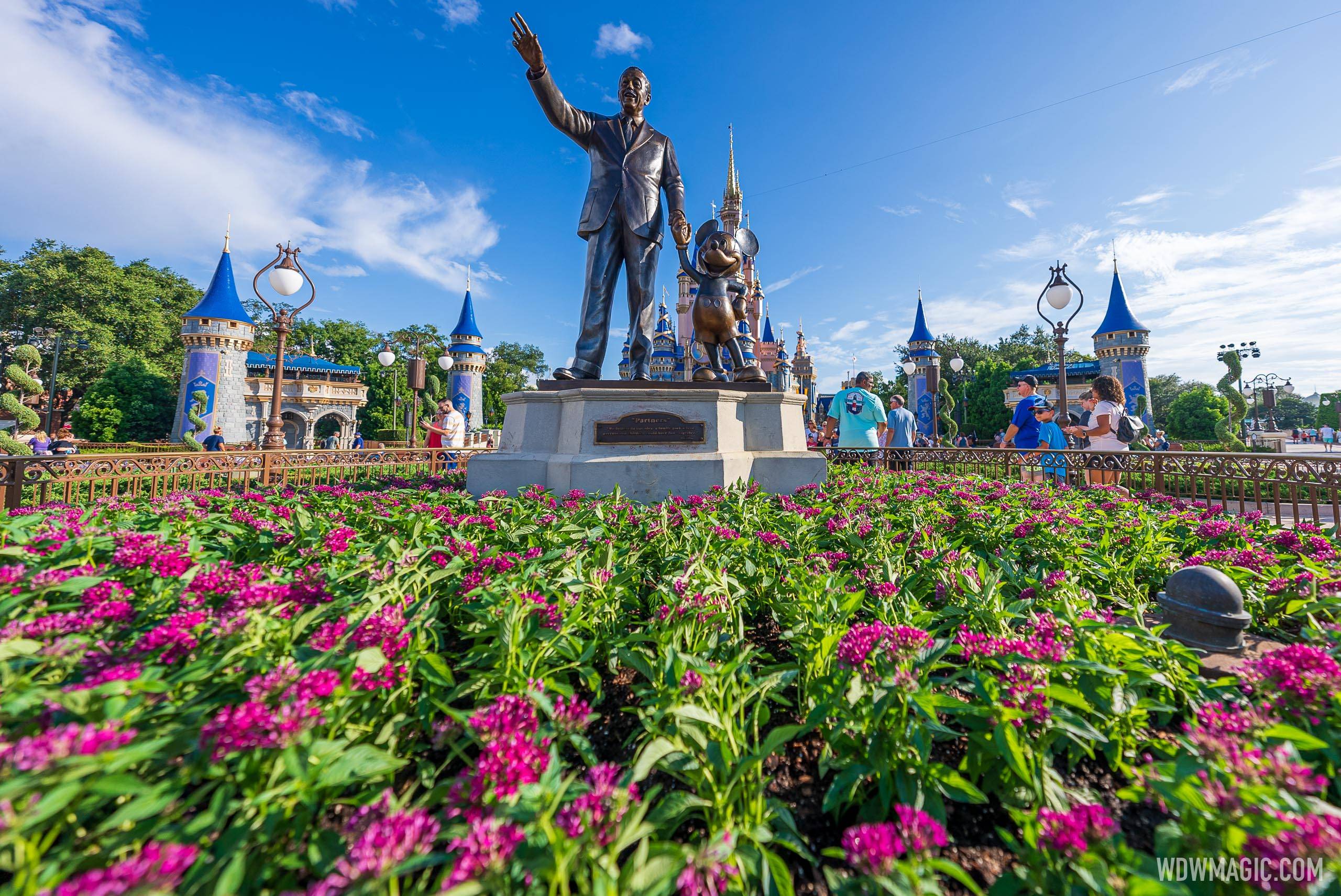 Completed Partners statue refurbishment
