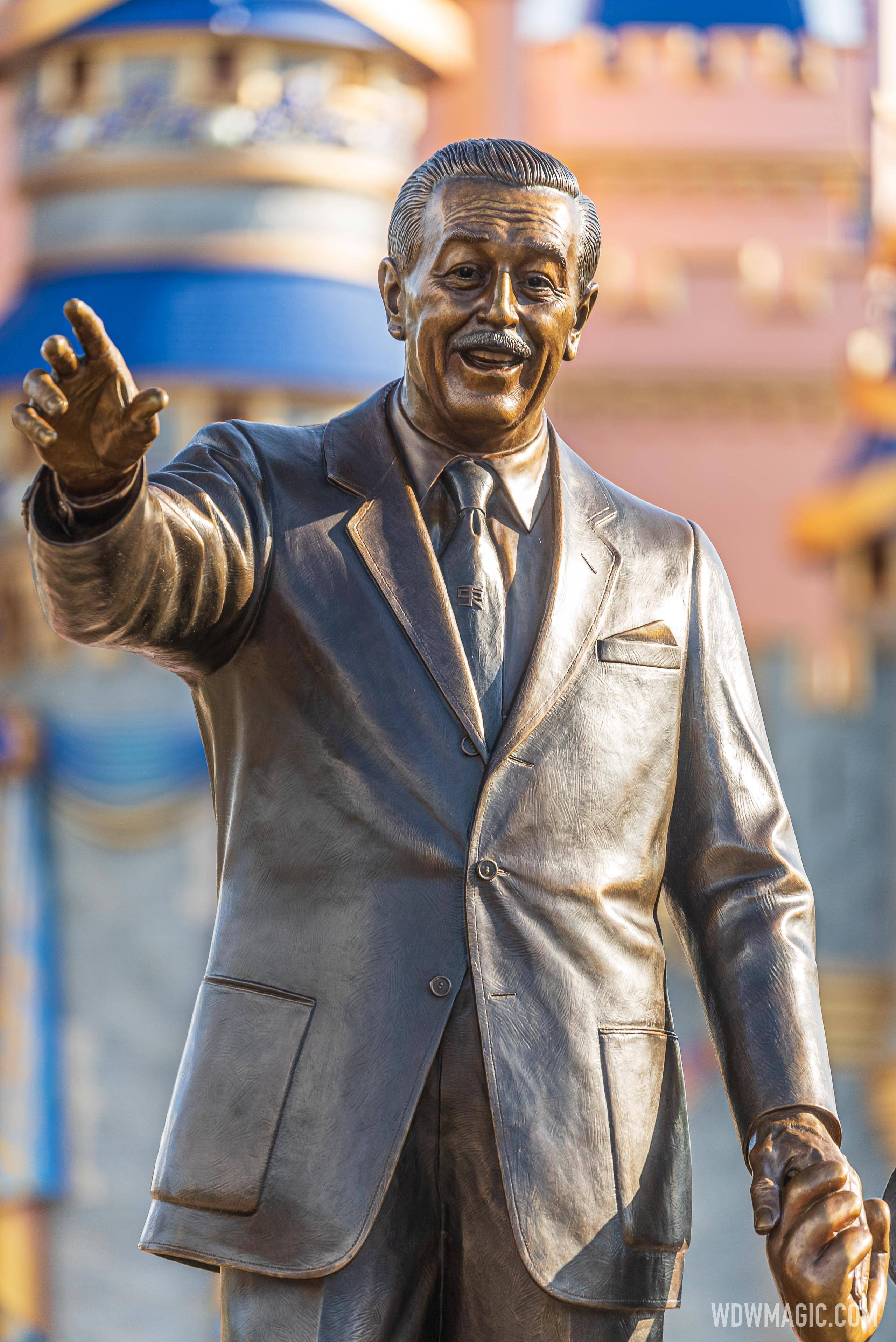 Completed Partners statue refurbishment