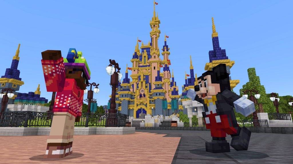 Walt Disney World Magic Kingdom Adventure Minecraft