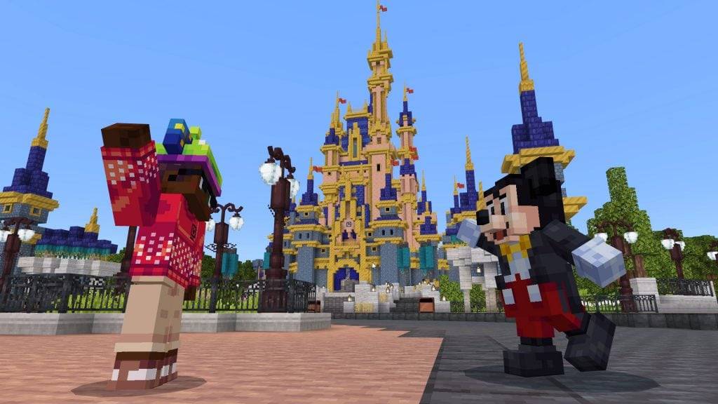 Walt Disney World Magic Kingdom Adventure Minecraft Photo 3 Of 3