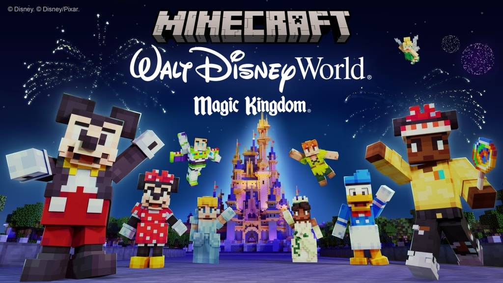 Walt Disney World Magic Kingdom Adventure now available for Minecraft