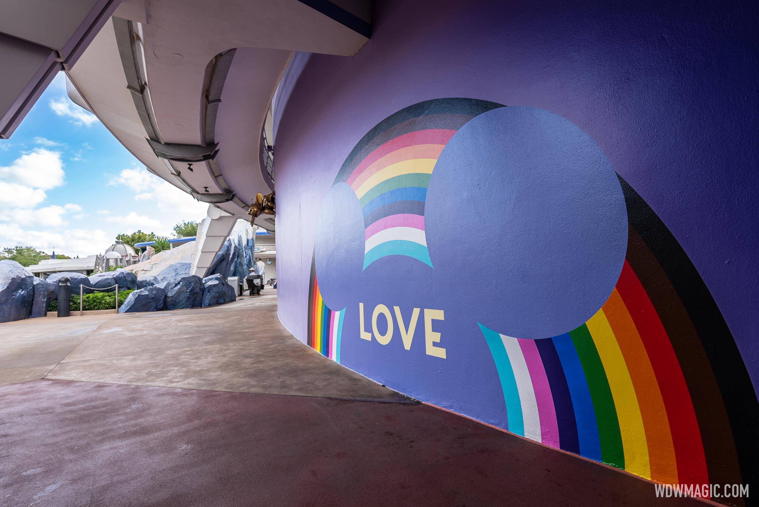Disney celebrates diversity with new Pride Month mural at Magic Kingdom