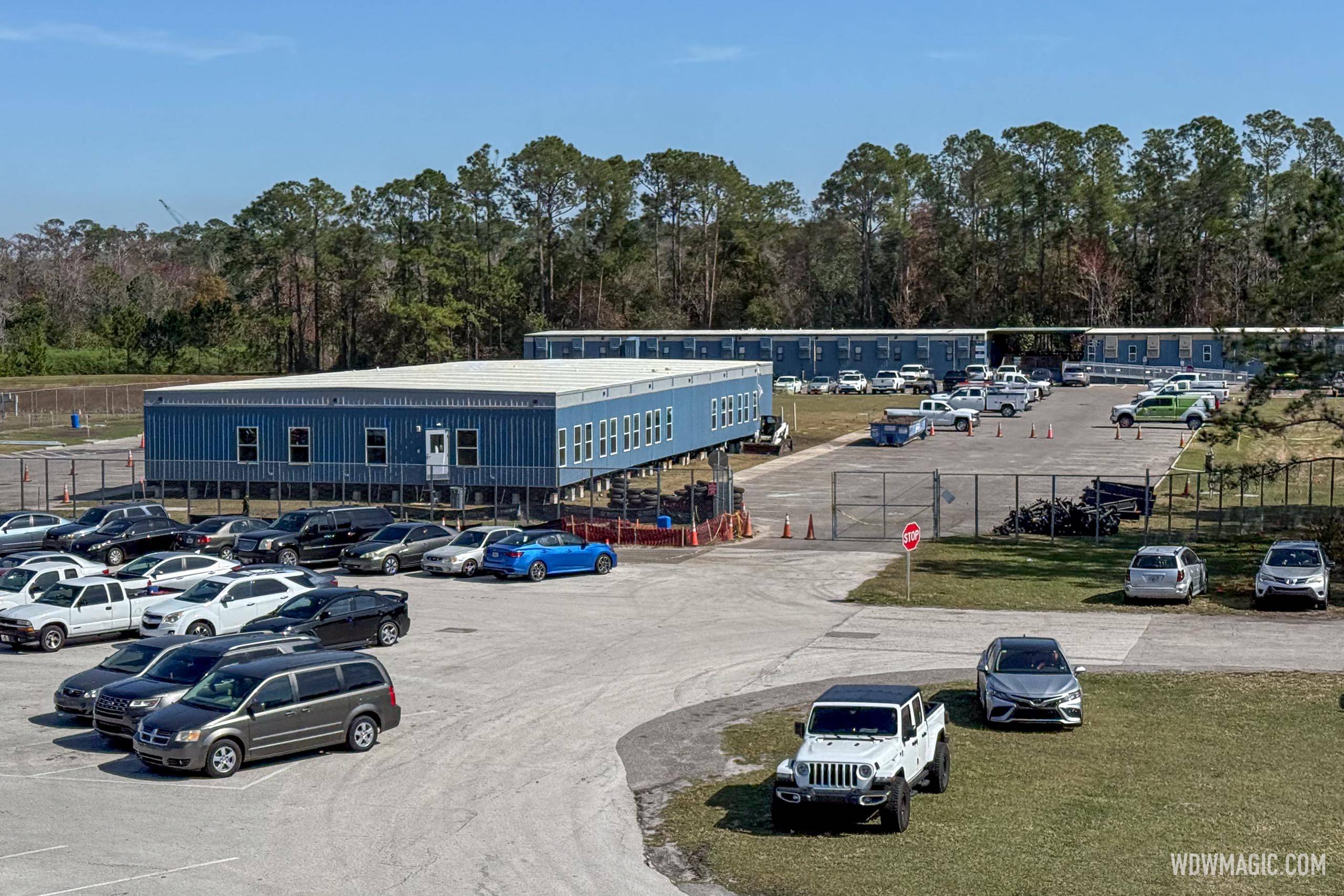 Walt Disney Imagineering Trailer Compound at STOL Port Site