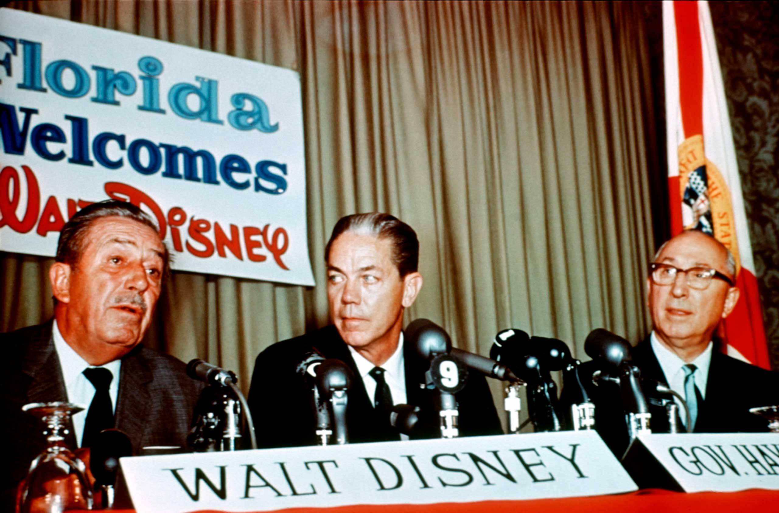 Walt and Roy Disney announced the Florida Project on November 15, 1965.
