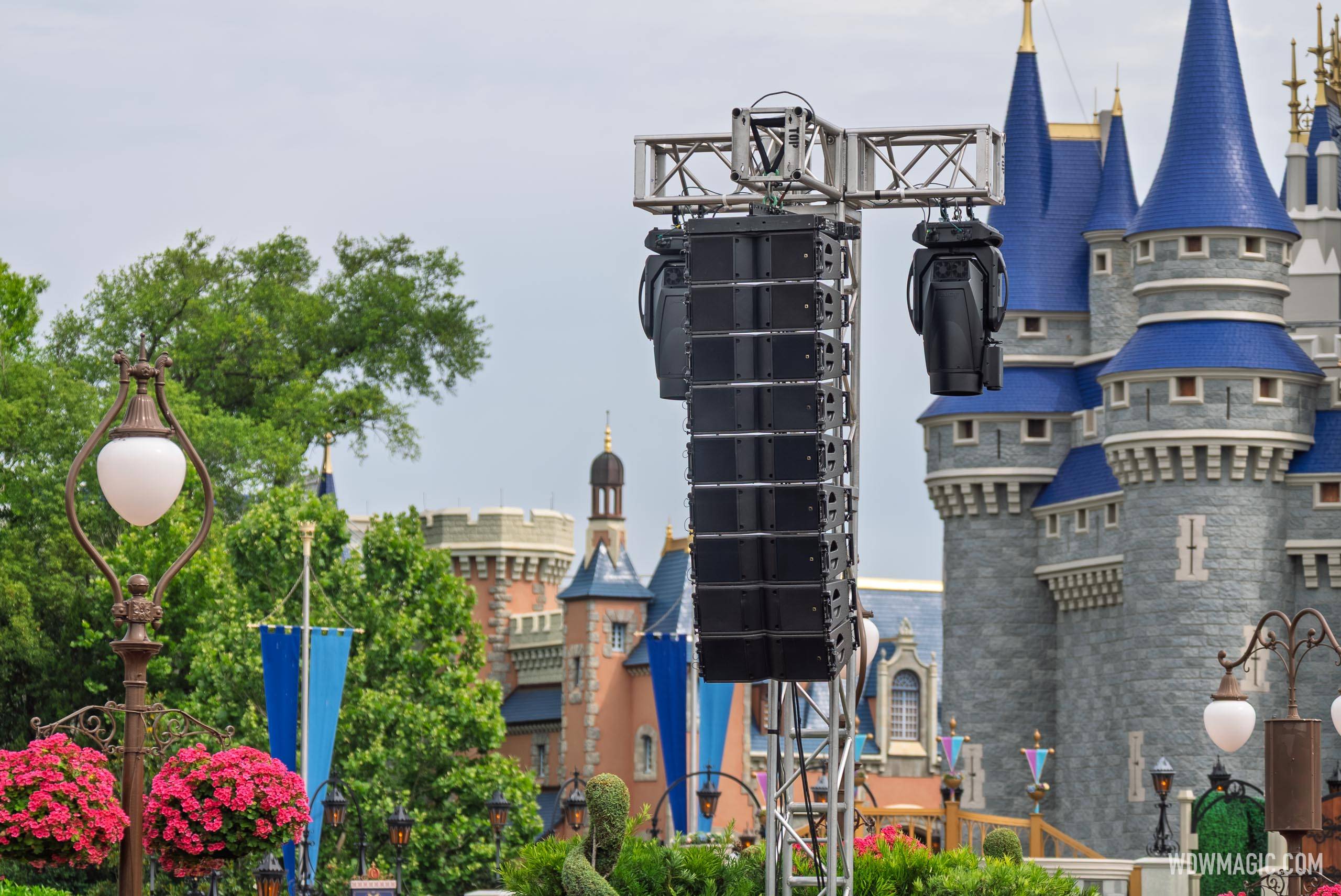 Dave Matthews Band Concert Setup at Magic Kingdom — May 11, 2026