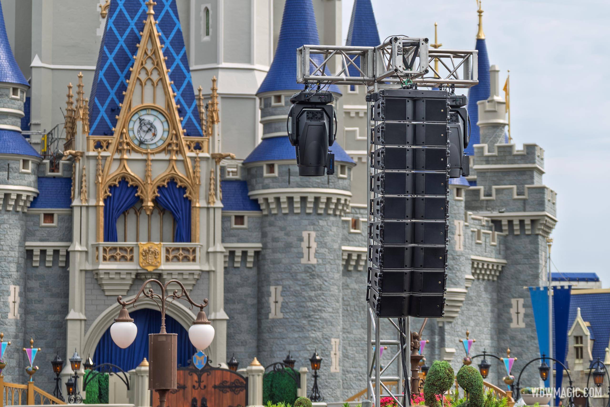 Dave Matthews Band Concert Setup at Magic Kingdom — May 11, 2026