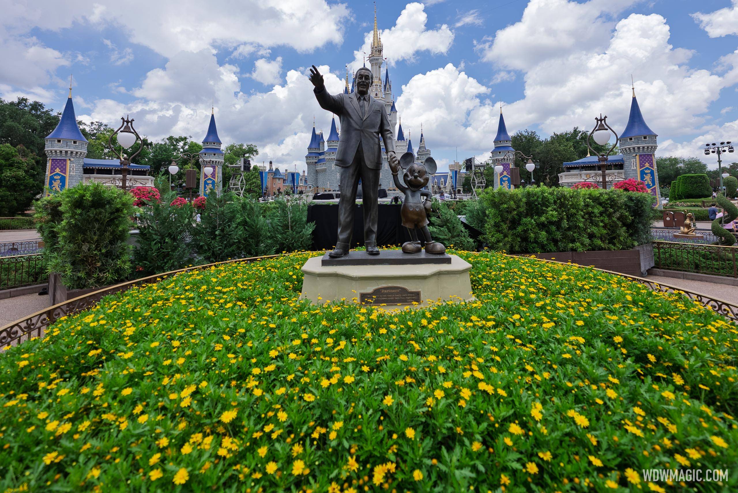 Cinderella Castle Concert Stage Setup — Dave Matthews Band, May 13, 2026