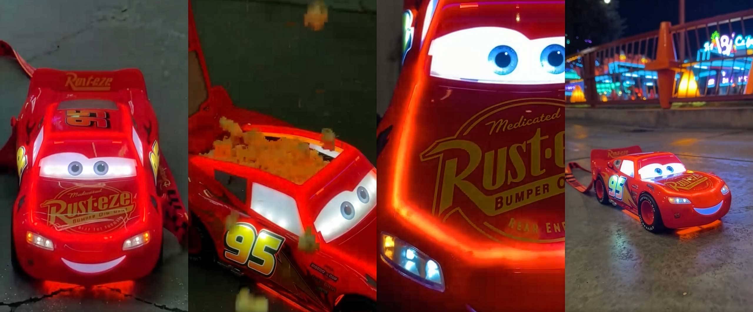 Lightning McQueen Cars 20th Anniversary Popcorn Bucket