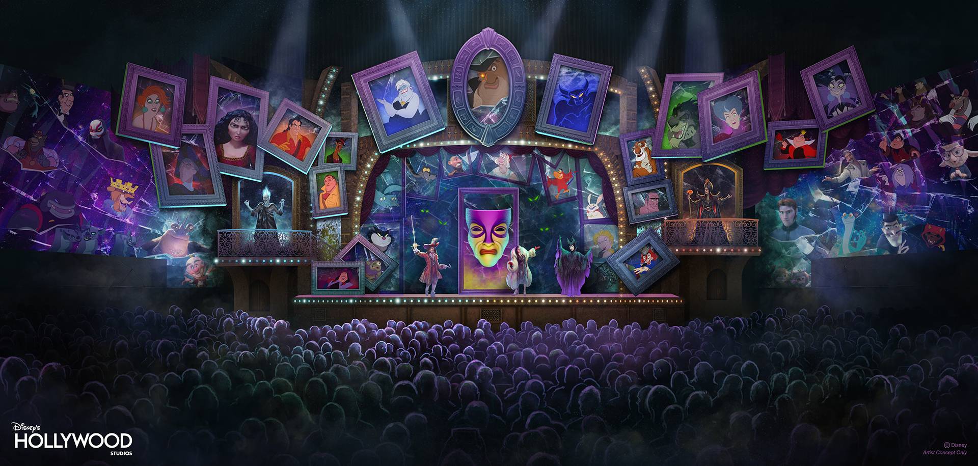 Villains Show concept art