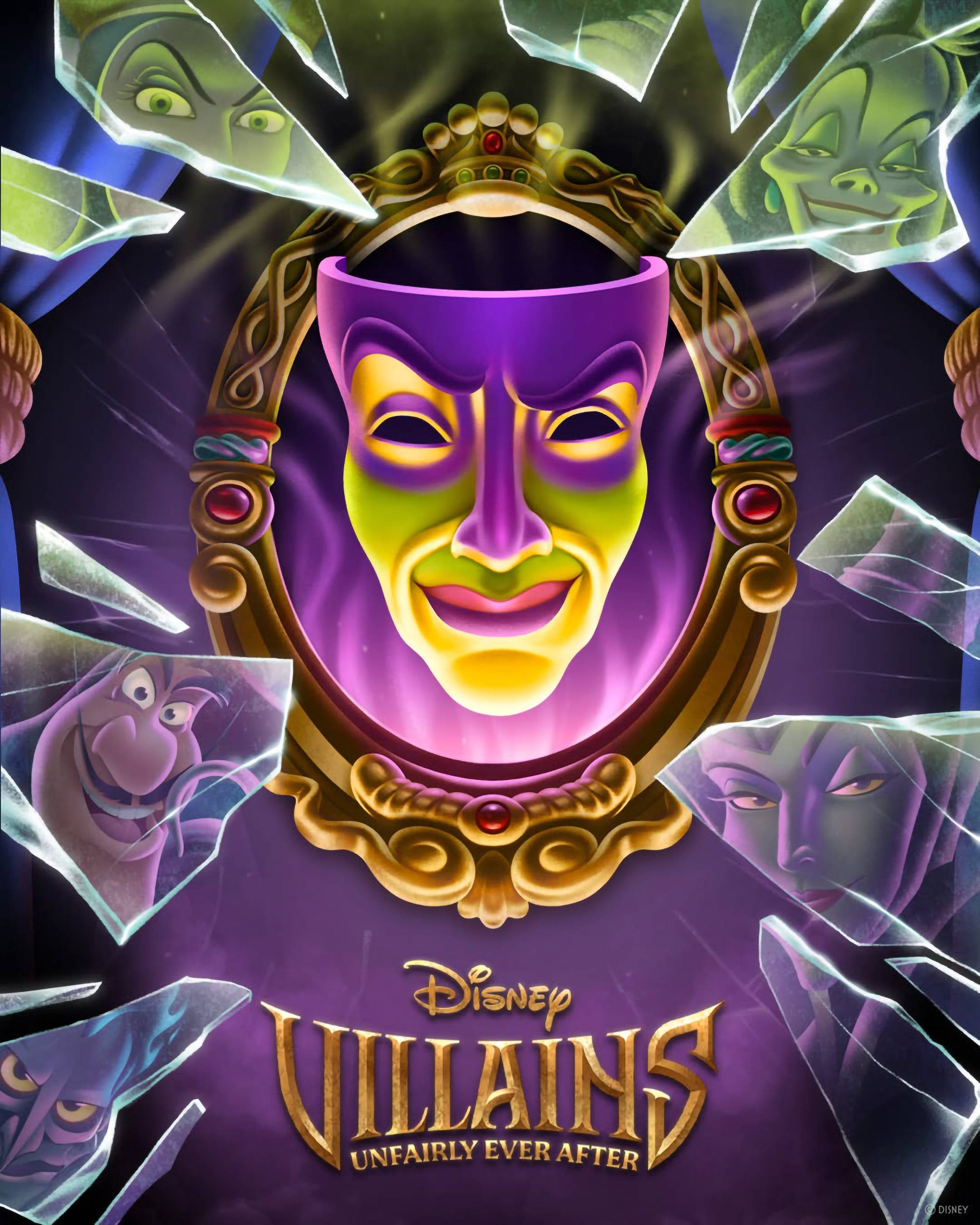 Disney Reveals First Look at 'Villains: Unfairly Ever After' Attraction  Poster
