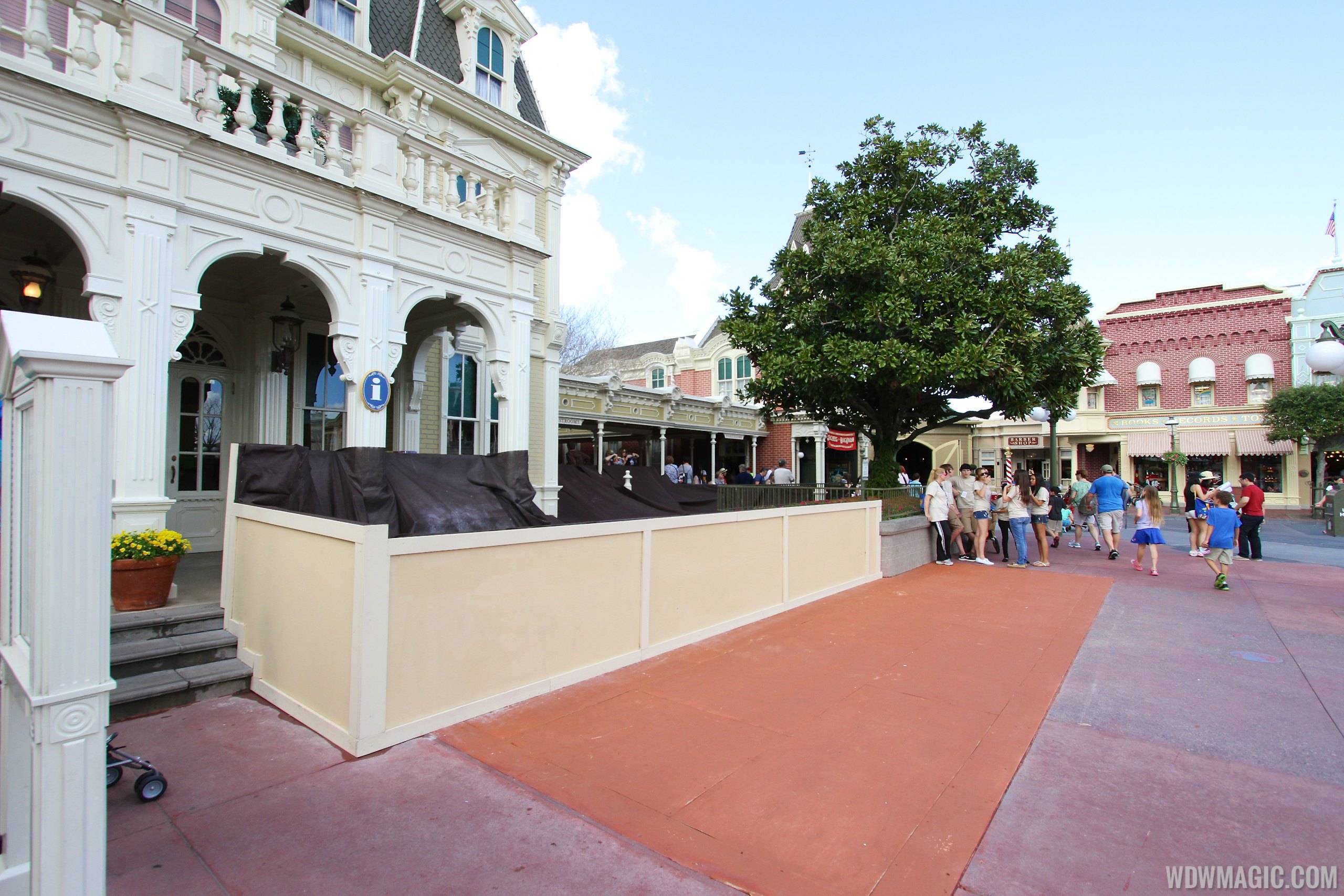 Main Street U.S.A concrete replacement at City Hall