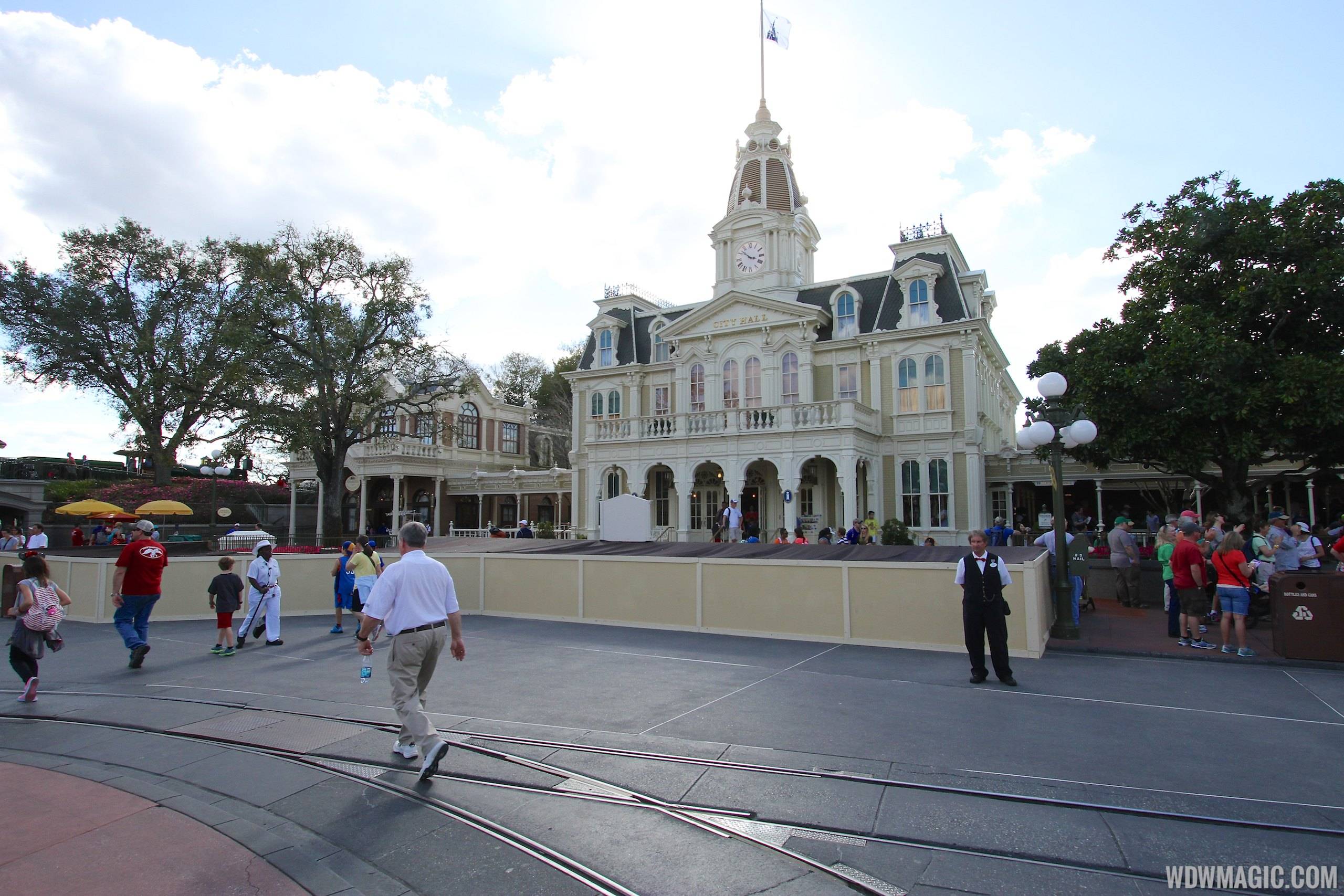 PHOTOS - Update on the Main Street U.S.A. concrete work outside City Hall