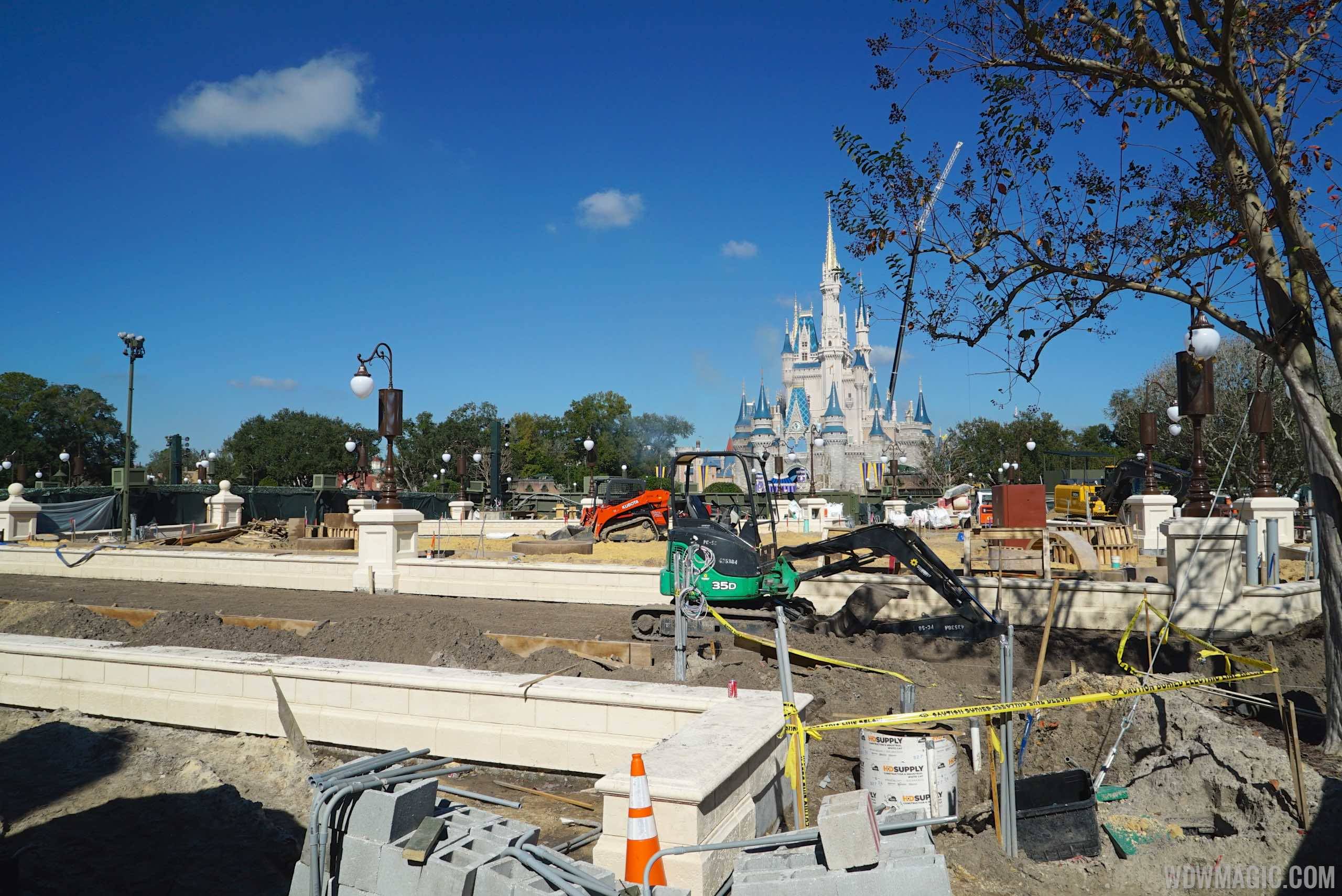 PHOTOS - Main Street Plaza Gardens construction update