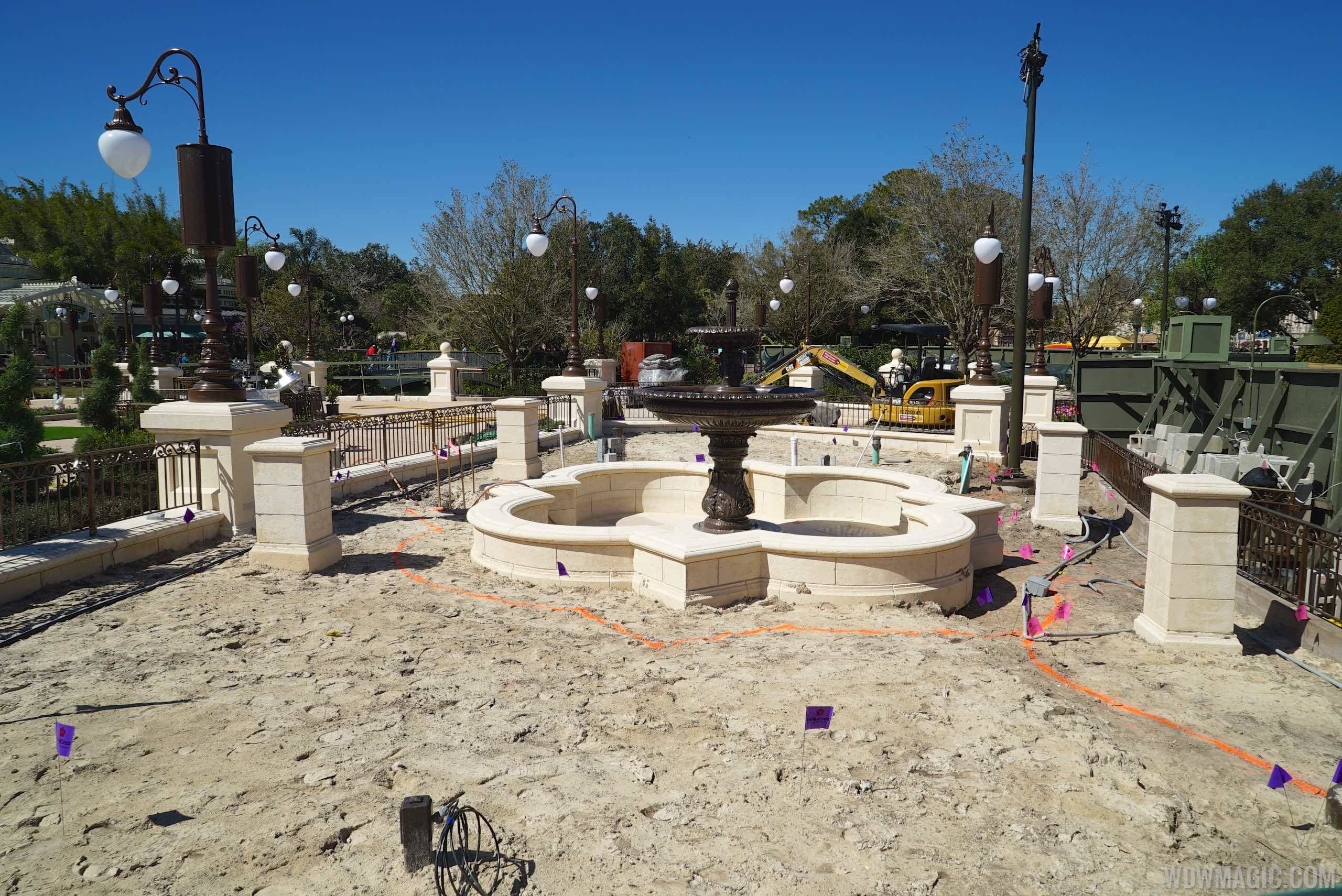 PHOTOS - Latest look at the Magic Kingdom's Main Street Plaza Gardens construction