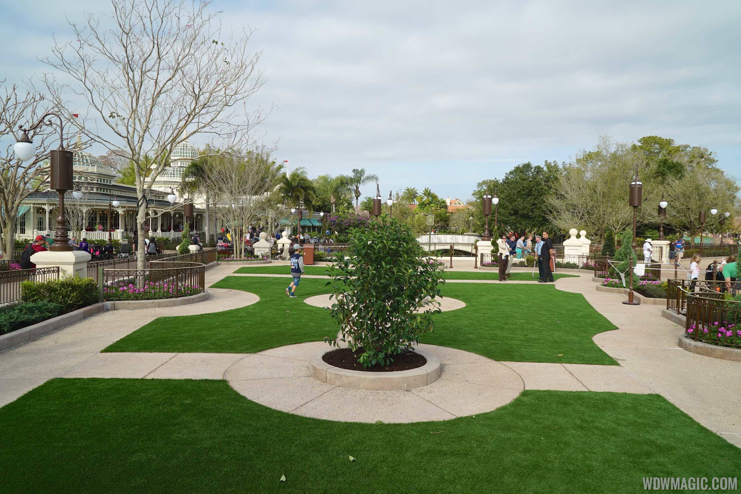 PHOTOS and VIDEO - Take a walkthrough of the new Main Street Plaza Gardens West at the Magic Kingdom