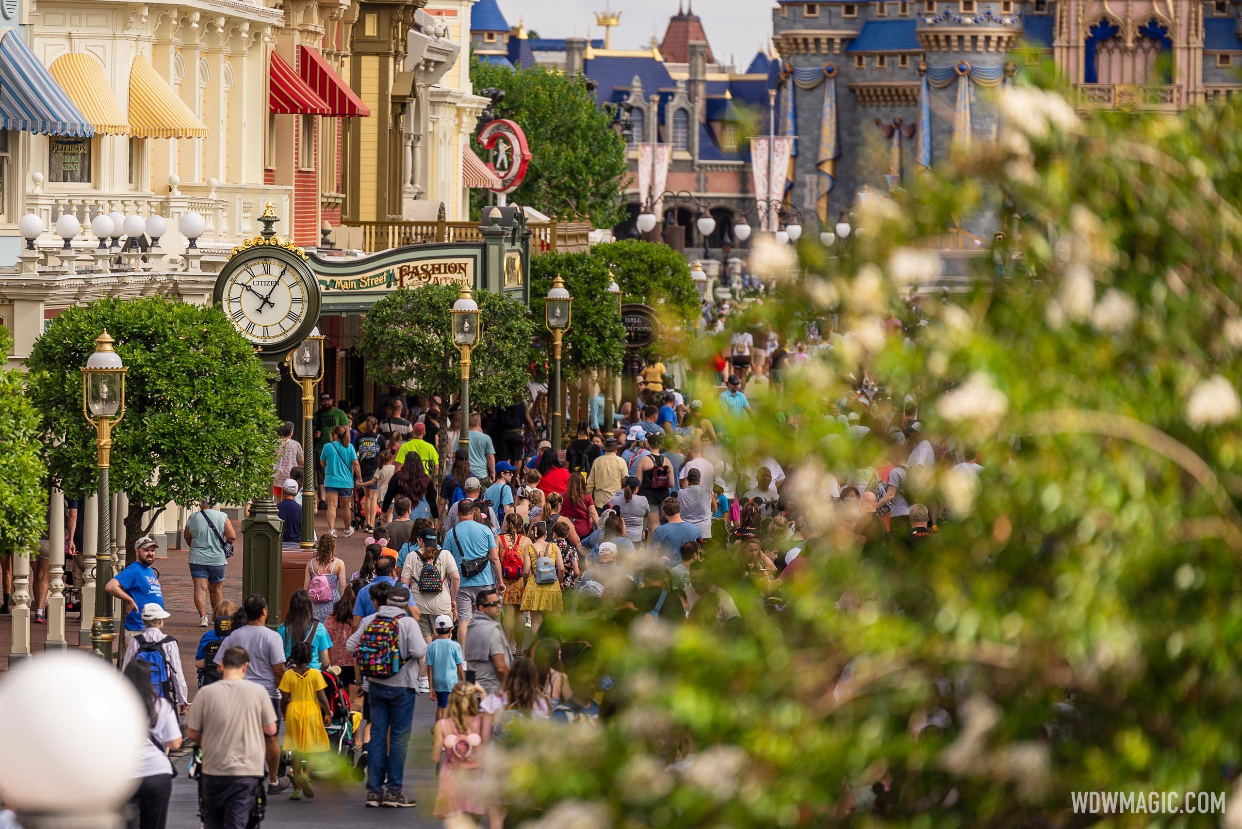 Magic Kingdom's classic Main Street U.S.A. clock returns after post-50th refurbishment
