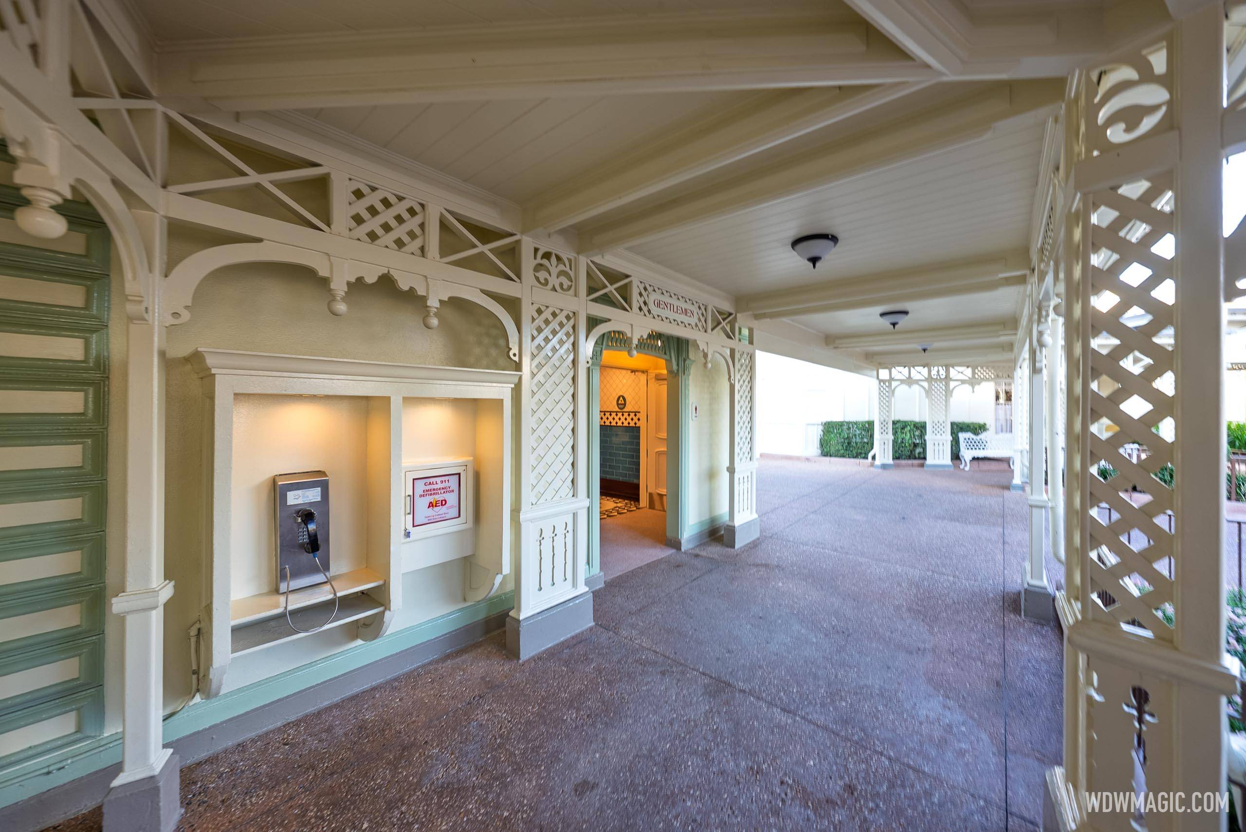 New Look: Casey's Corner Restrooms Reopen on Main Street U.S.A. - March 2026