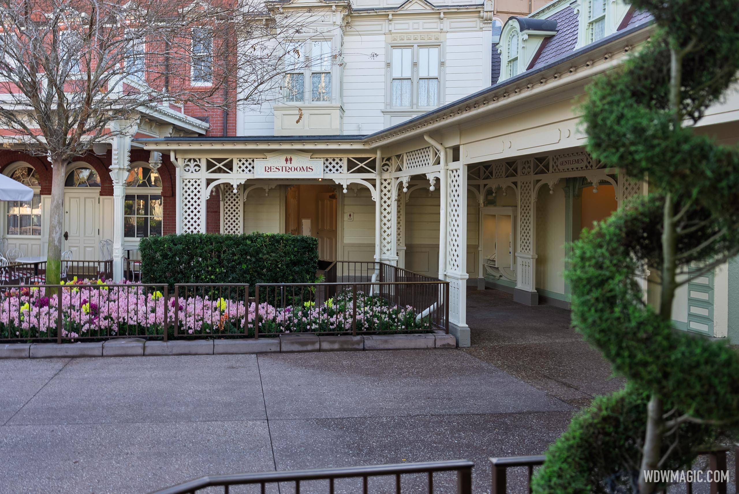 New Look: Casey's Corner Restrooms Reopen on Main Street U.S.A. - March 2026