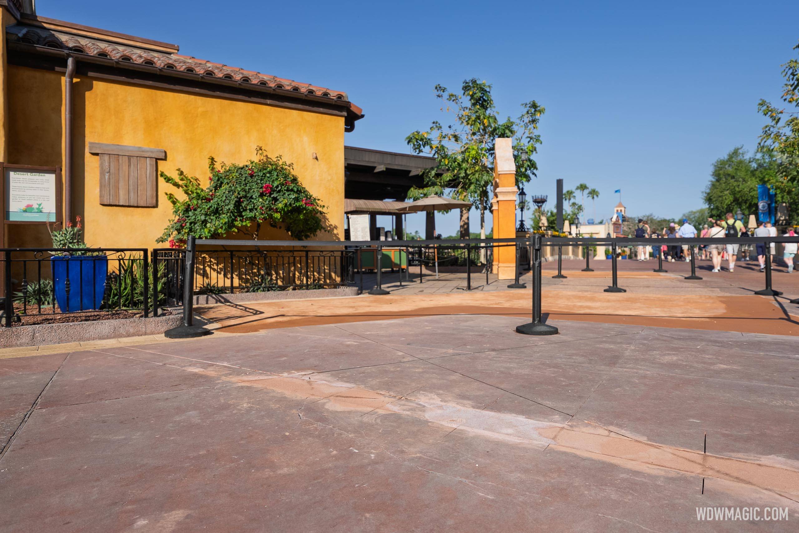 Walkway Refurbishment Underway at Mexico Pavilion