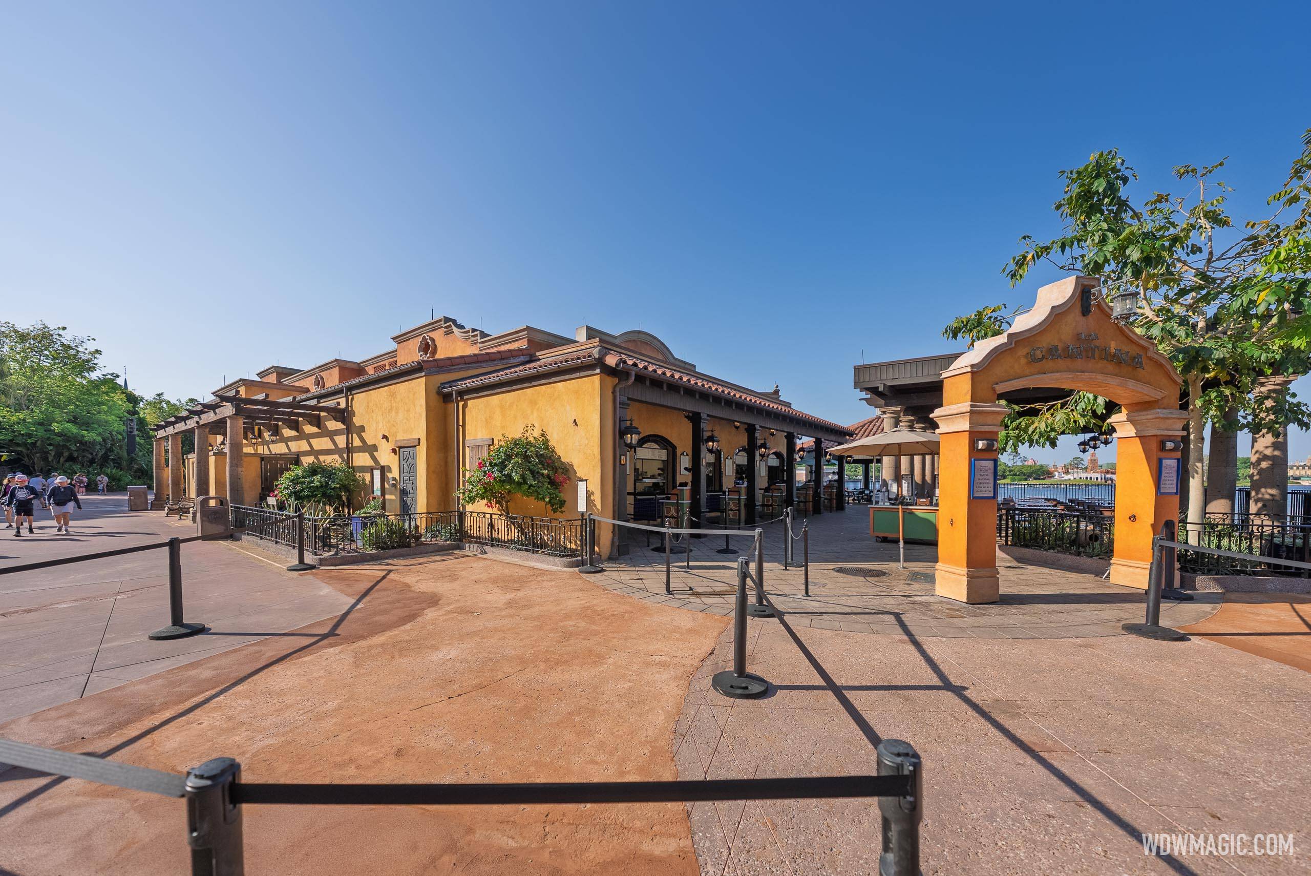 Mexico Pavilion at EPCOT Gets New Textured Concrete in Ongoing Refurbishment