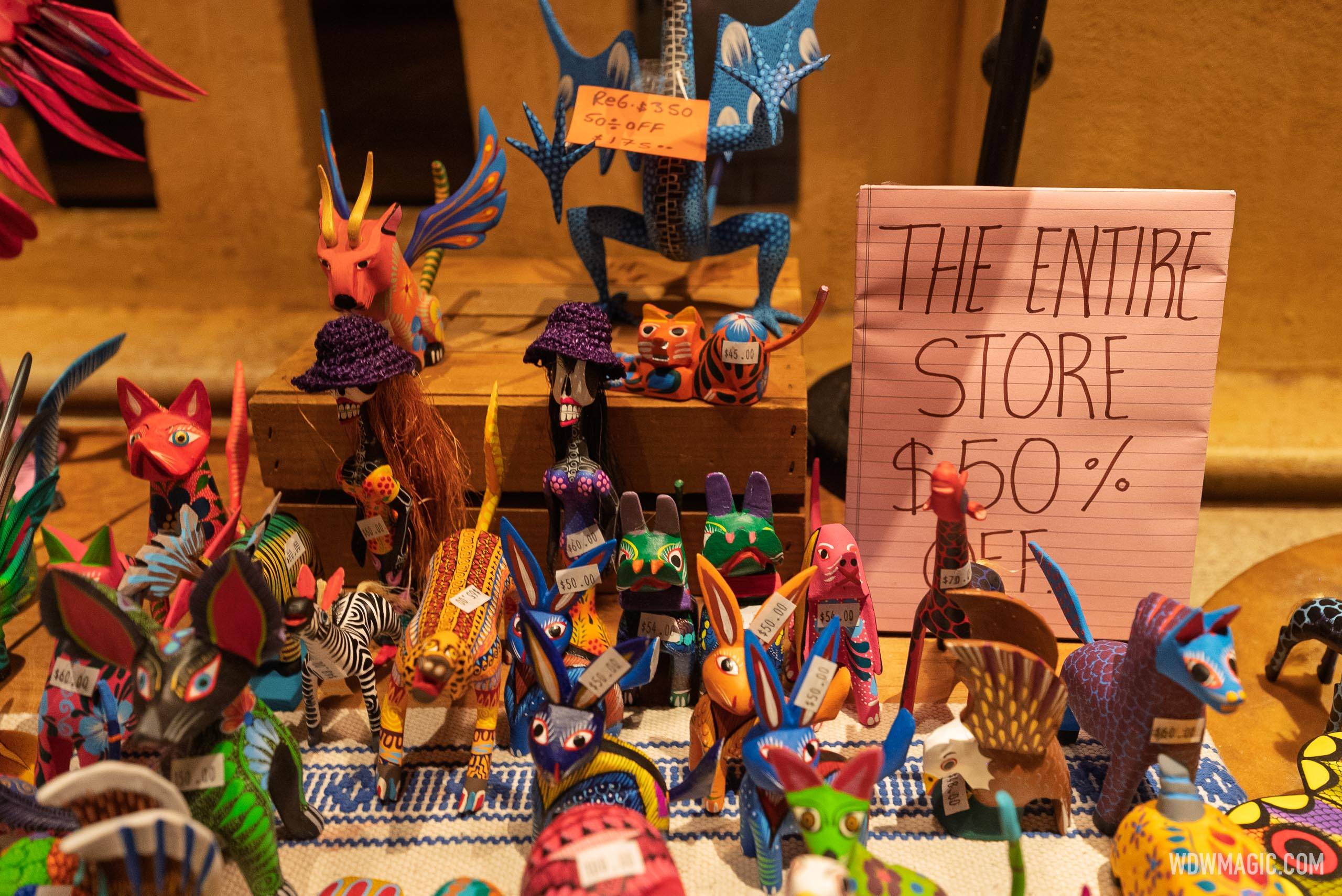 Oaxacan Wood Carvers at EPCOT's Mexico Pavilion