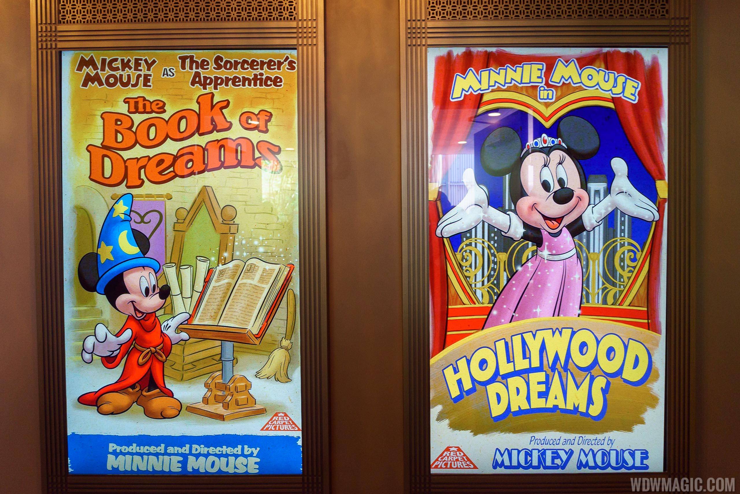 Mickey and Minnie Starring in Red Carpet Dreams posters