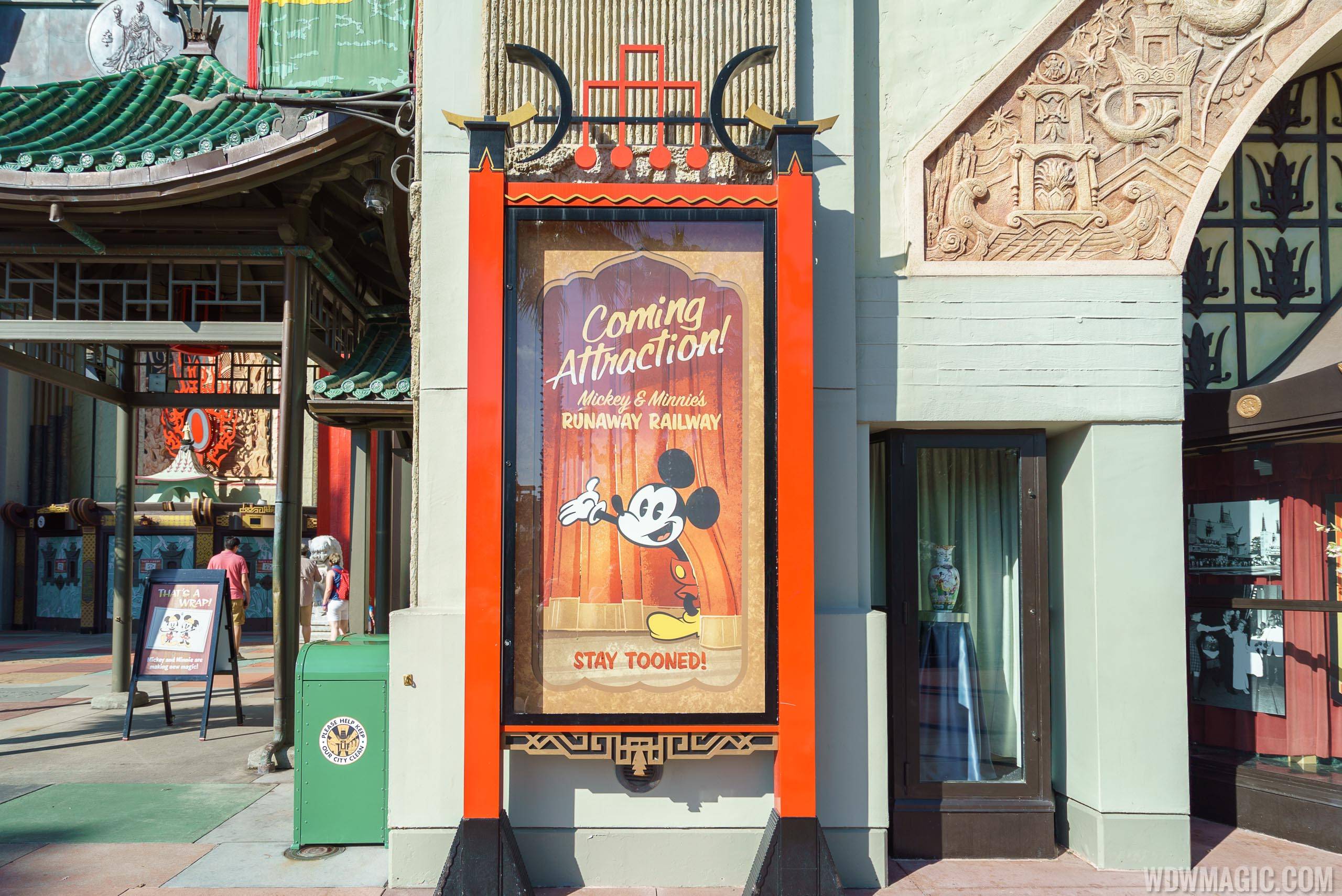 Mickey and Minnie's Runaway Railway Poster